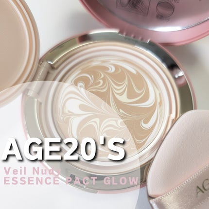 ヴェールヌーディ エッセンスパクトグロウ/AGE20’s/クリーム・エマルジョンファンデーションを使ったクチコミ(1枚目)