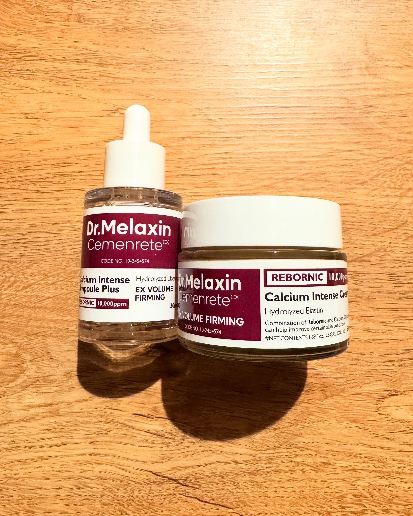 セメンリトカルシウムアンプル+セメンリトカルシウムクリーム/Dr.Melaxin/スキンケアキットを使ったクチコミ（1枚目）