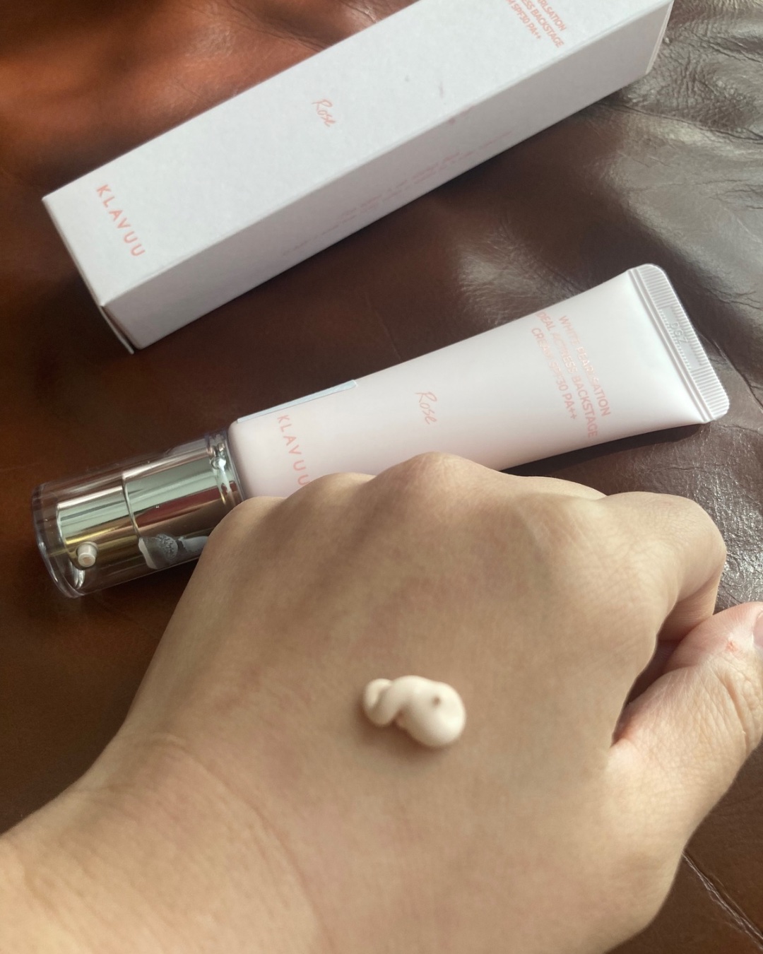 ヴィーガン女優ベースフィクシングクリーム/KLAVUU/化粧下地を使ったクチコミ（3枚目）