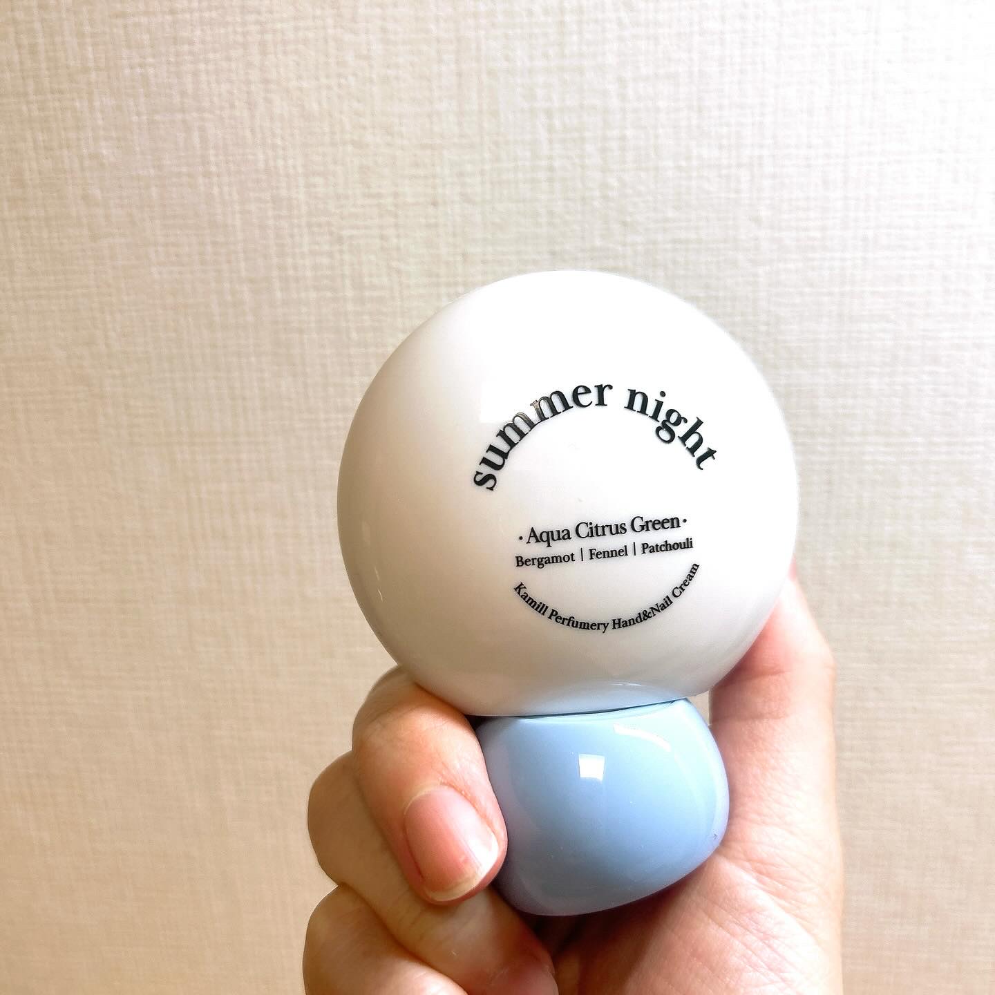 パフューマリー ハンド＆ネイルクリーム サマーナイト 50ml/カミール/ハンドクリームを使ったクチコミ（2枚目）