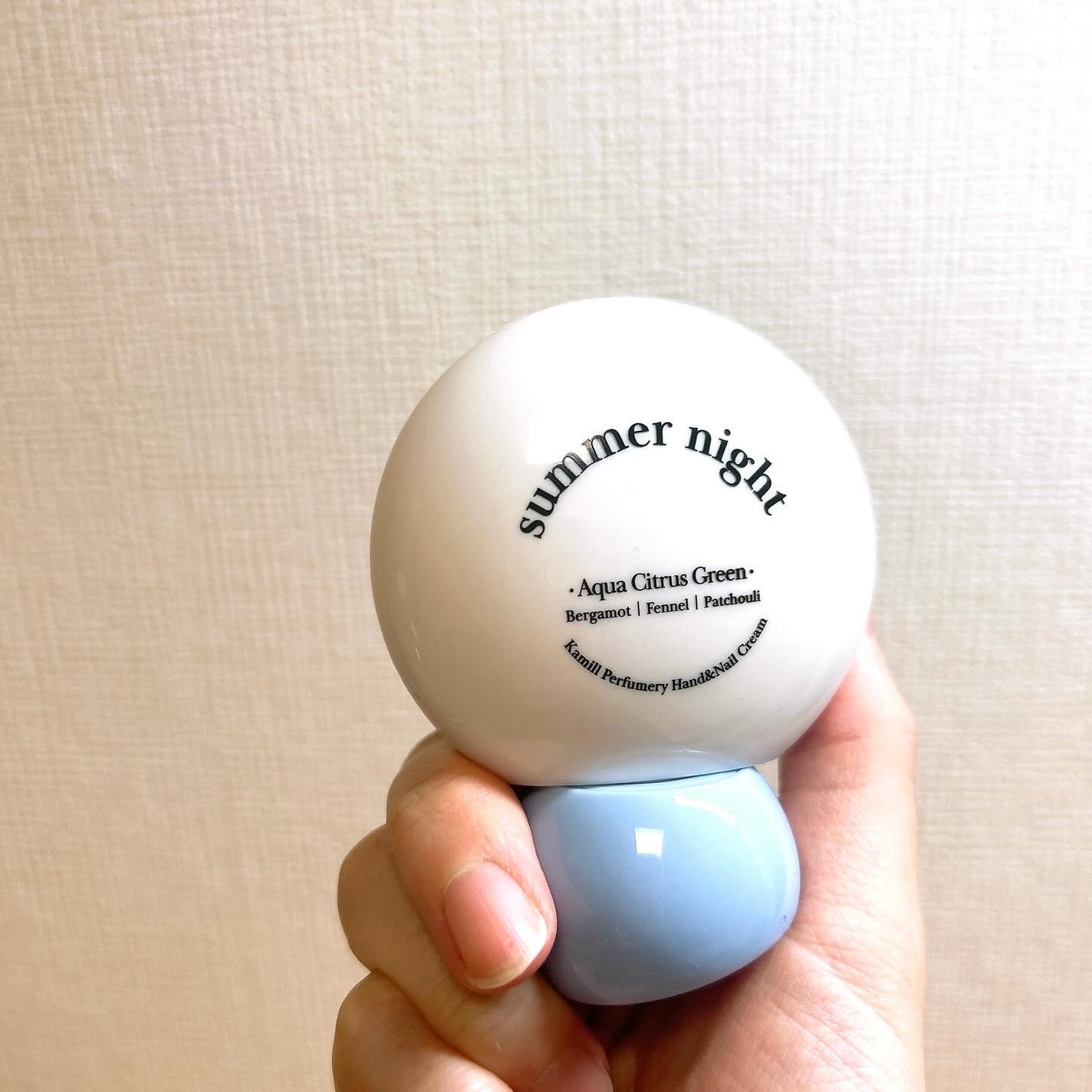 パフューマリー ハンド&ネイルクリーム サマーナイト 50ml/カミール/ハンドクリームを使ったクチコミ(2枚目)