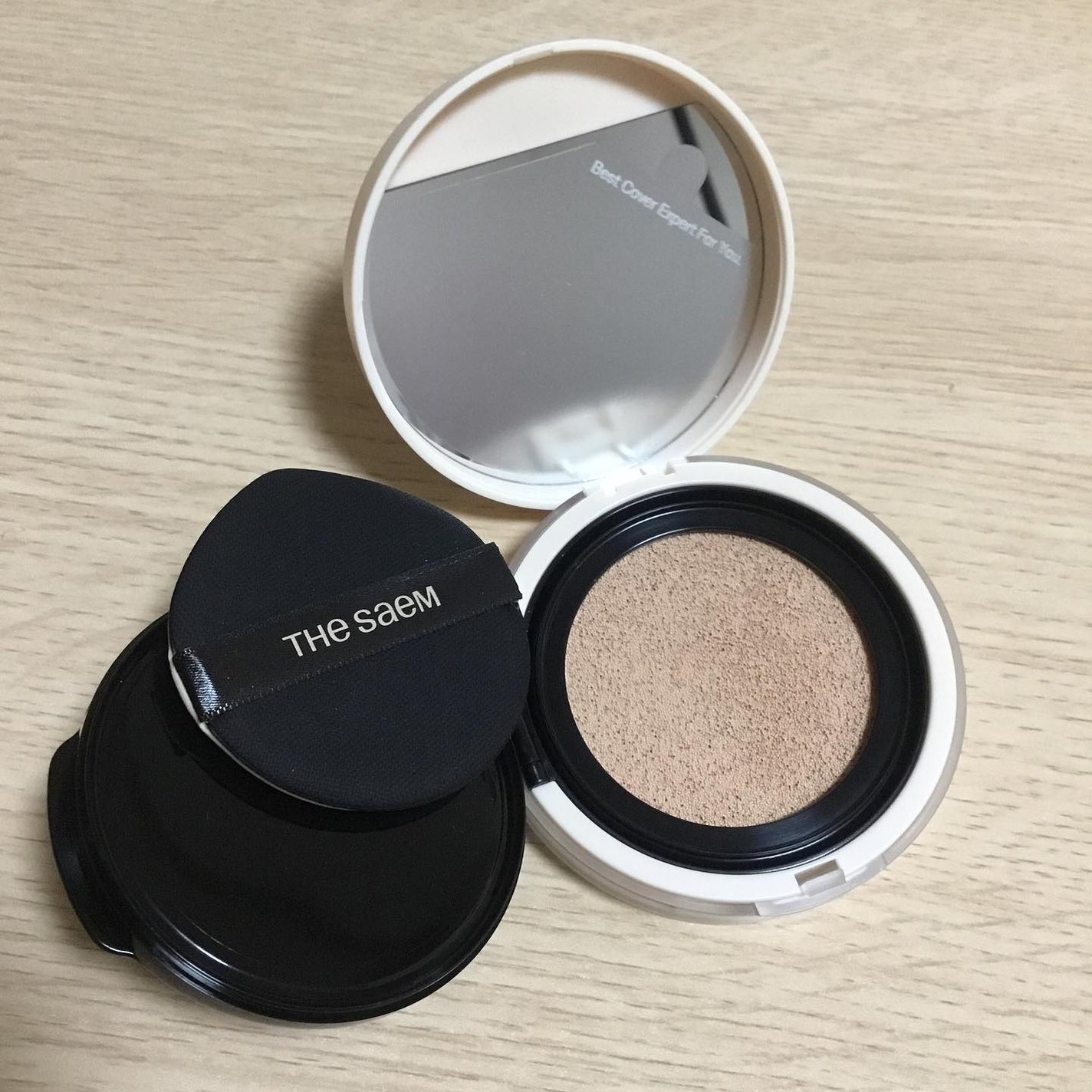 ザ・セムCPコンシーラークッションN/the SAEM/クッションファンデーションを使ったクチコミ(2枚目)