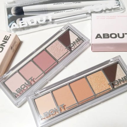 リターントゥーベーシックシャドウパレット/ABOUT TONE/アイシャドウパレットを使ったクチコミ(2枚目)