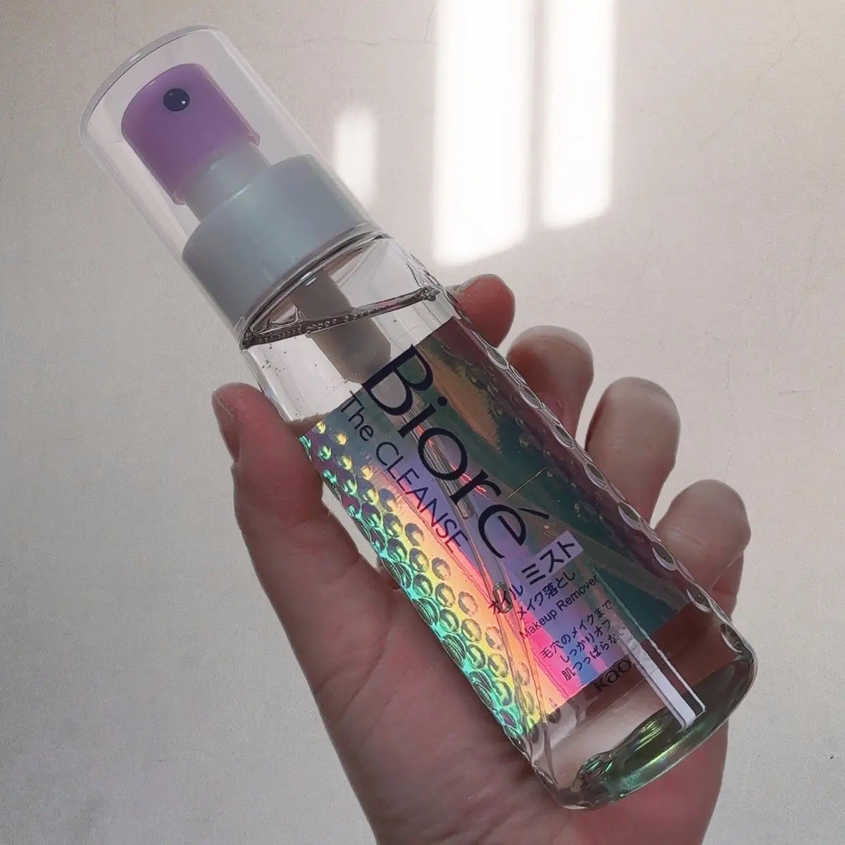 ザ クレンズ オイルミストメイク落とし/ビオレ/オイルクレンジングを使ったクチコミ(2枚目)