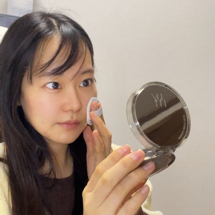 ブラーカバークッション/LUNA/クッションファンデーションを使ったクチコミ(5枚目)