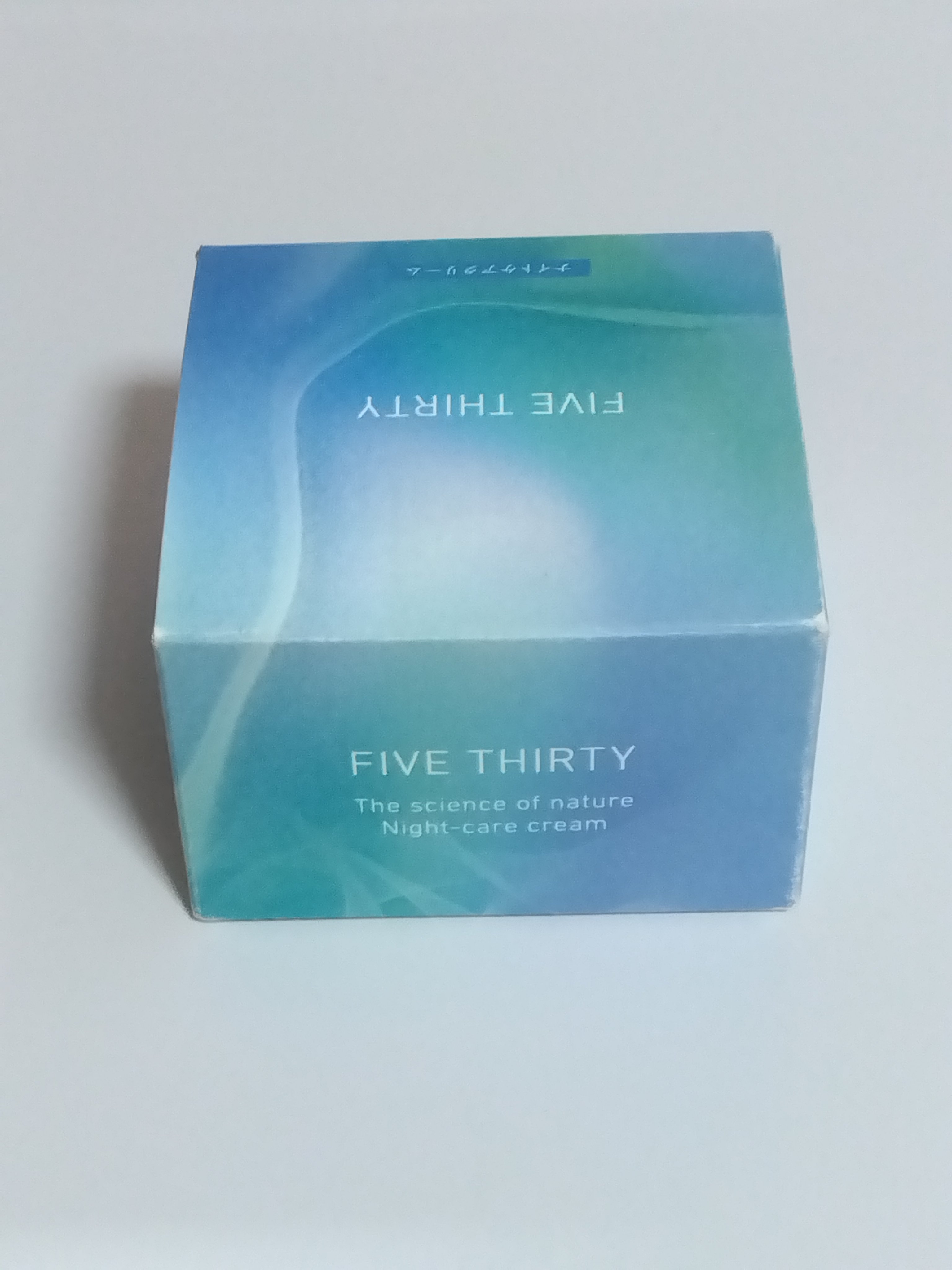 FIVE THIRTY Night-care cream/530/フェイスクリームを使ったクチコミ（3枚目）