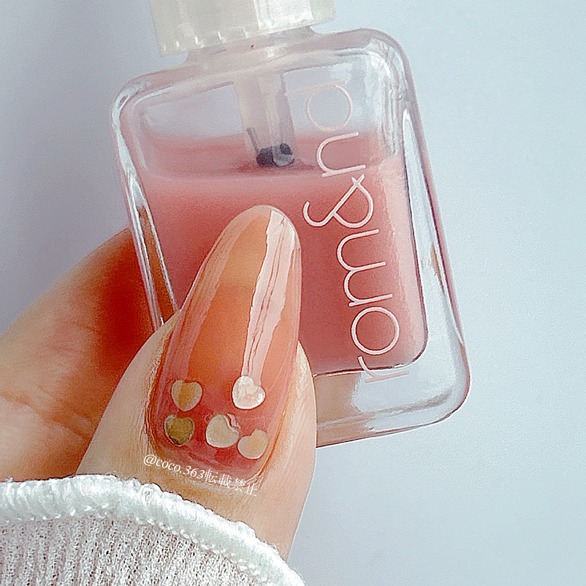 ムードペブル ネイル ハードナー 04 Berry barrier/rom&nd/マニキュアを使ったクチコミ（3枚目）