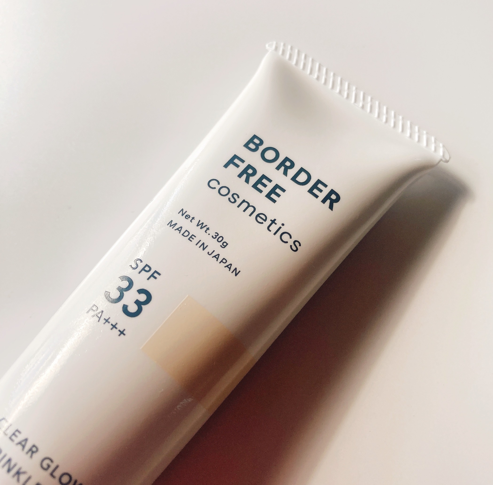 クリアグロウリンクルUV/BORDER FREE cosmetics/日焼け止め・UVケアを使ったクチコミ（2枚目）