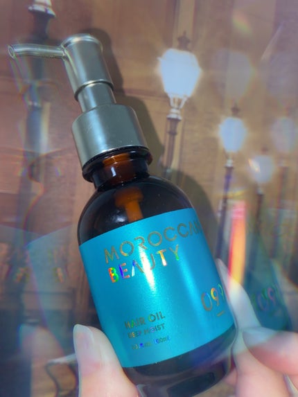 ディープモイスト ヘアオイル/モロッカンビューティ/ヘアオイルを使ったクチコミ(1枚目)