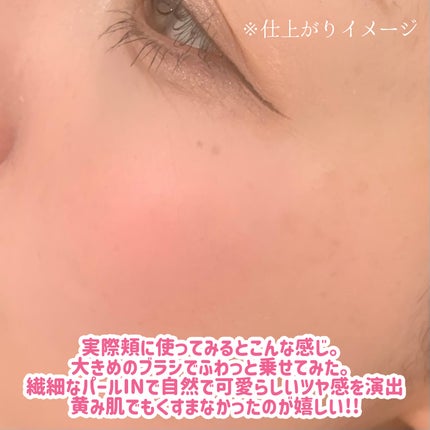 ブラーフィニシュブラッシャー/Dinto/パウダーチークを使ったクチコミ(6枚目)