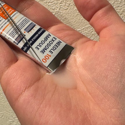 ウェルダーマニードル100 エクソソームアンプル 3g/WellDerma/美容液を使ったクチコミ(3枚目)