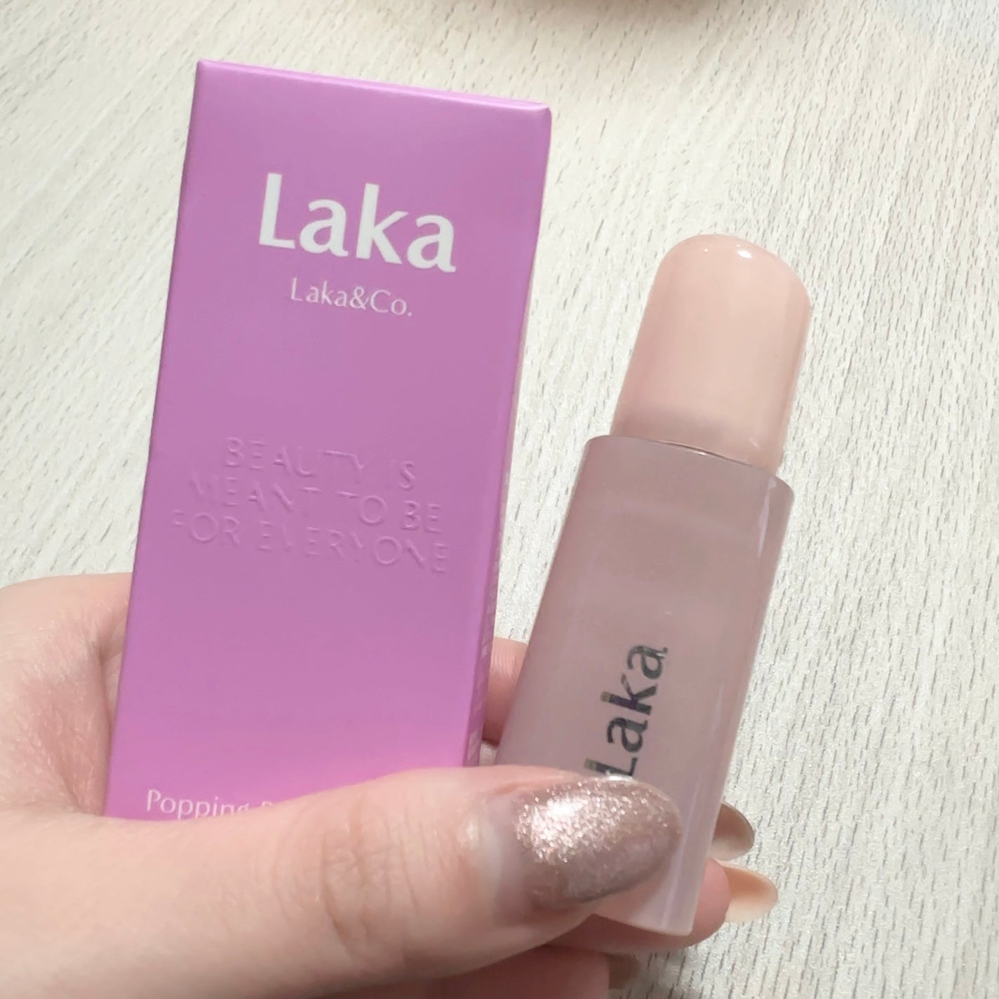 ポッピングバルーンティント/Laka/リップティントを使ったクチコミ(2枚目)