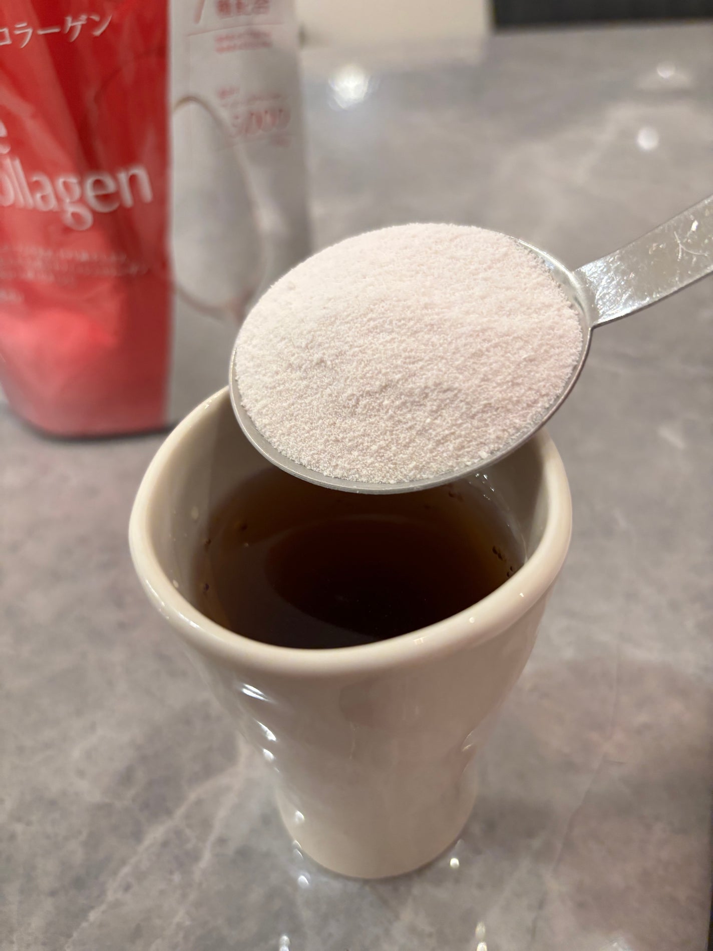ザ・コラーゲン <パウダー>/ザ・コラーゲン/美容サプリメントを使ったクチコミ(5枚目)