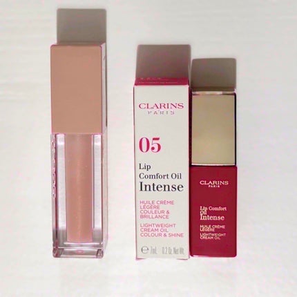 コンフォート リップオイル インテンス/CLARINS/リップグロスを使ったクチコミ(1枚目)