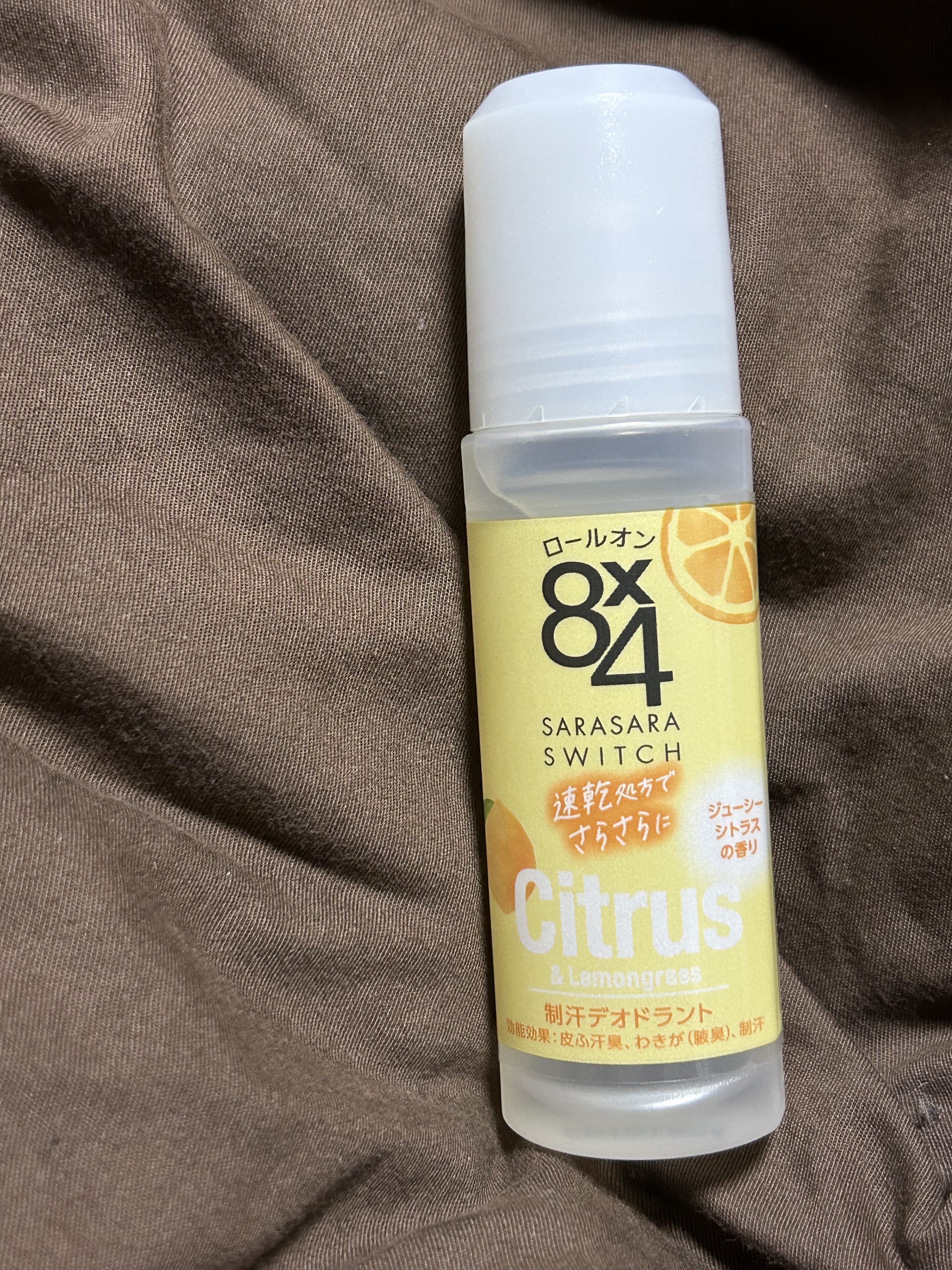 ロールオン ジューシーシトラスの香り/８ｘ４/デオドラント・制汗剤を使ったクチコミ（1枚目）