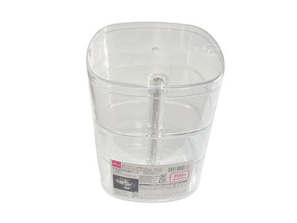 DAISO 回転できる透明収納ケース