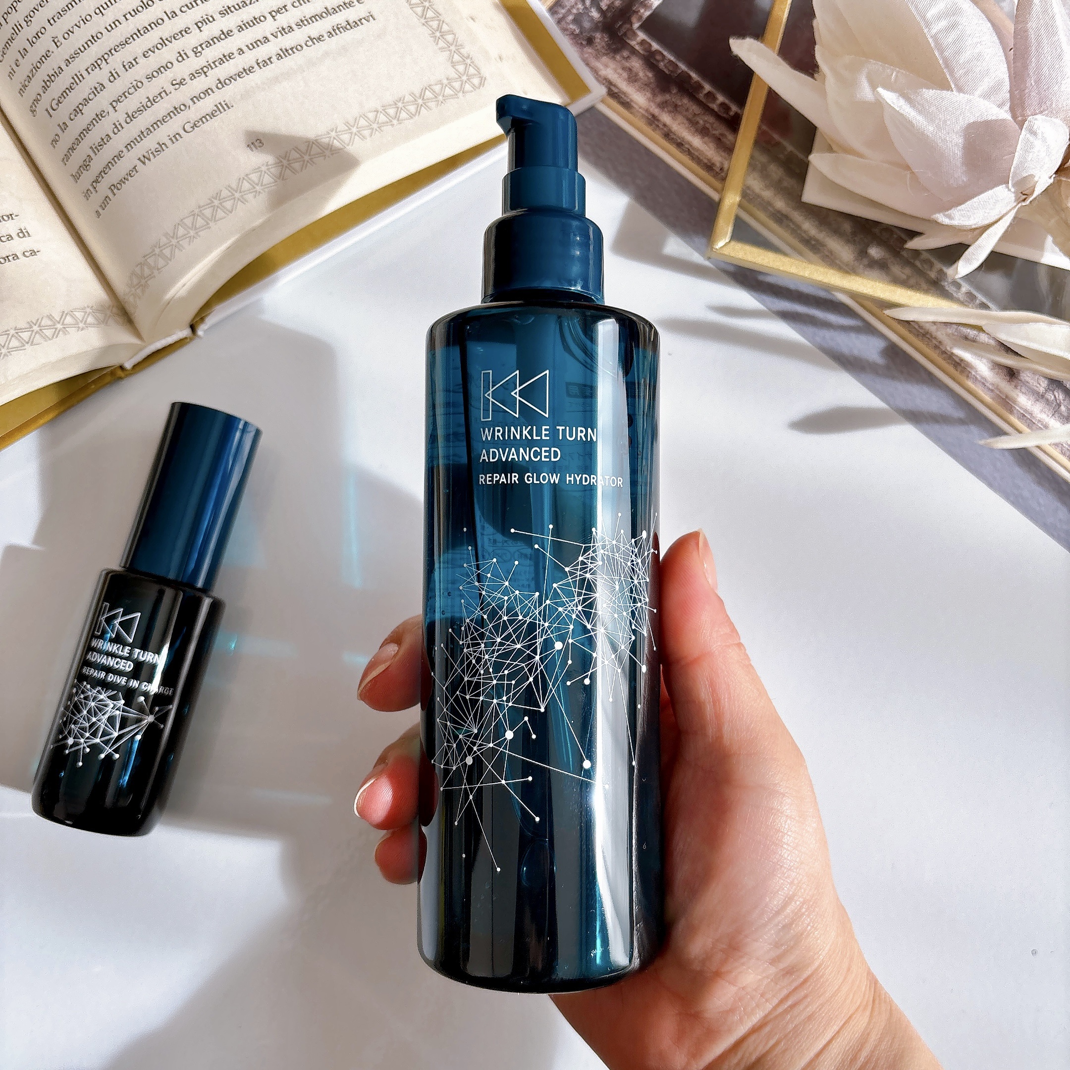 サナ　リンクルターン　アドバンスト　薬用リペア　グロウハイドレーター【医薬部外品】/サナ　リンクルターン/化粧水を使ったクチコミ（3枚目）