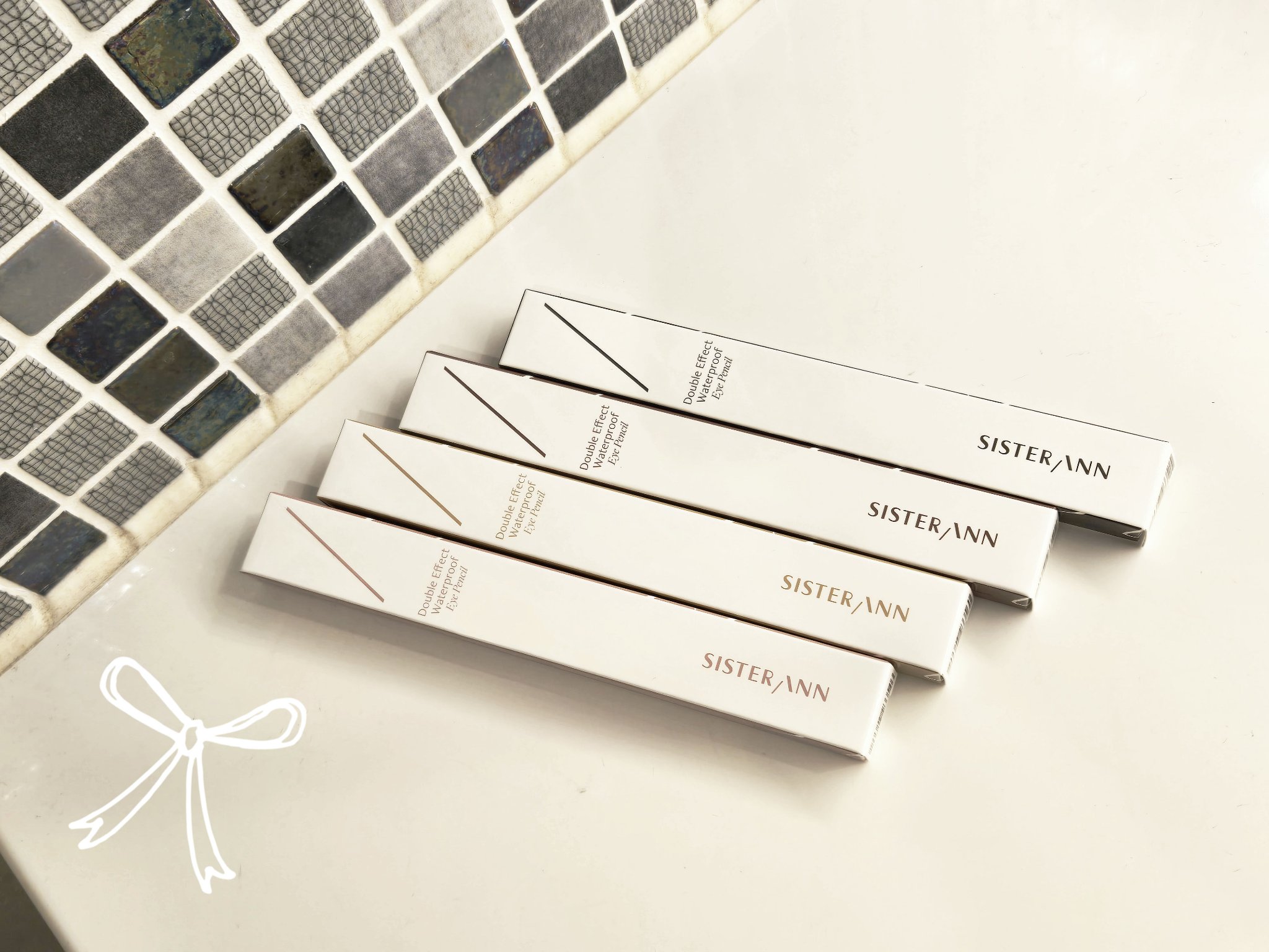 ▷SISTER ANN
ダブルエフェクトウォータープルーフアイペンシル
08 Matt Brown
09 Choco Brown
11 Evening Sand
13 Bailey

今回のメガ割先行セールにて安くなってたので
購入！😽
