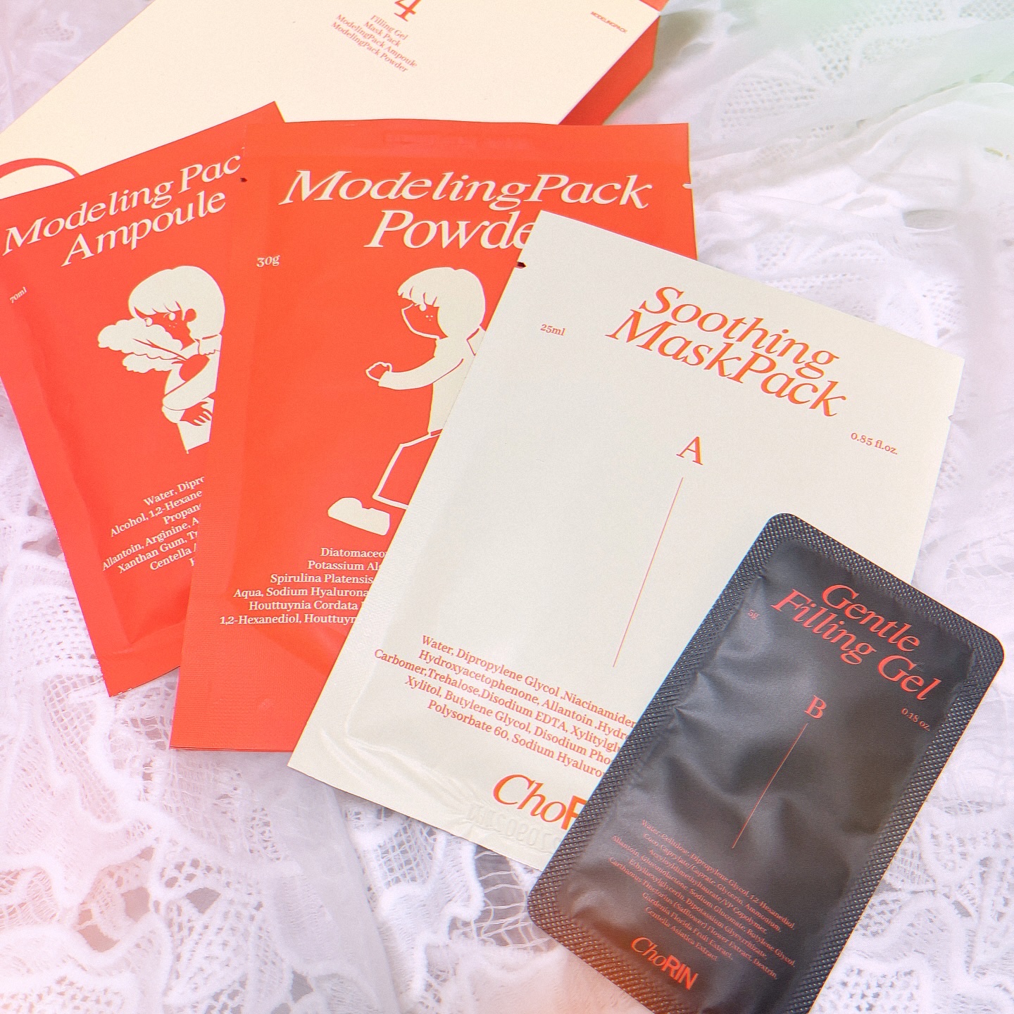 モデリングパックグロウプロジェクト/choRIN/シートマスク・パックを使ったクチコミ（2枚目）