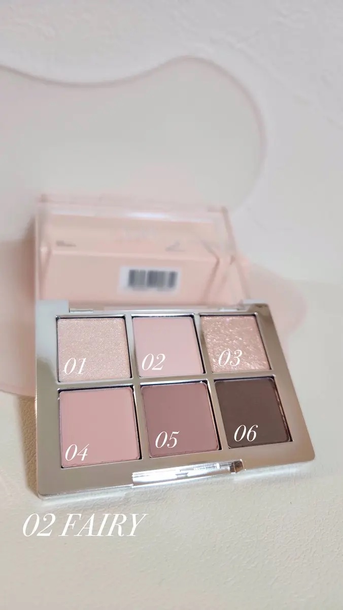 ベターミーアイパレット 02 フェアリー/2aN/マルチパレットを使ったクチコミ（2枚目）