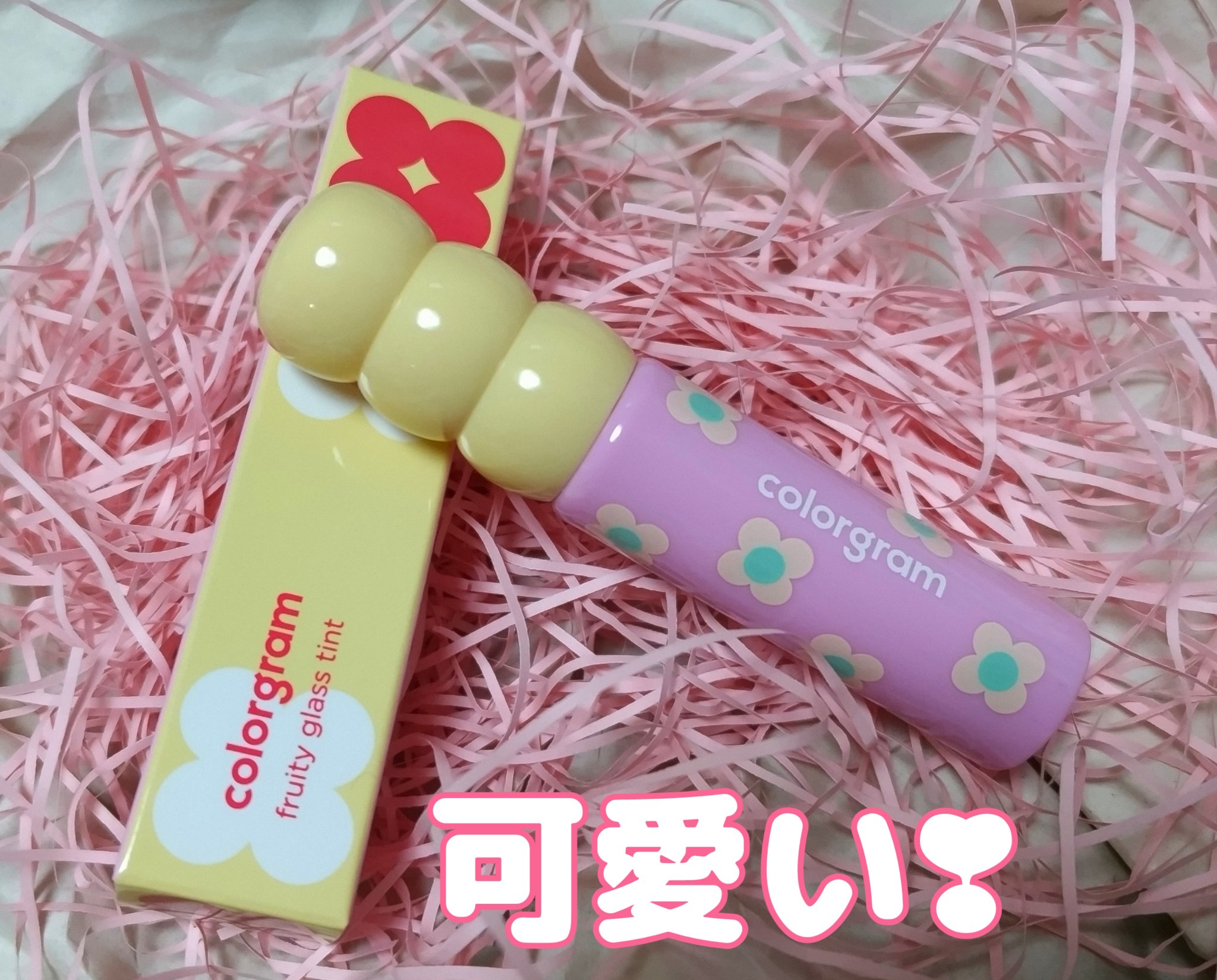 タンフルグラスティント 08.LOVELY RASPBERRY/Colorgram/リップティントを使ったクチコミ（2枚目）