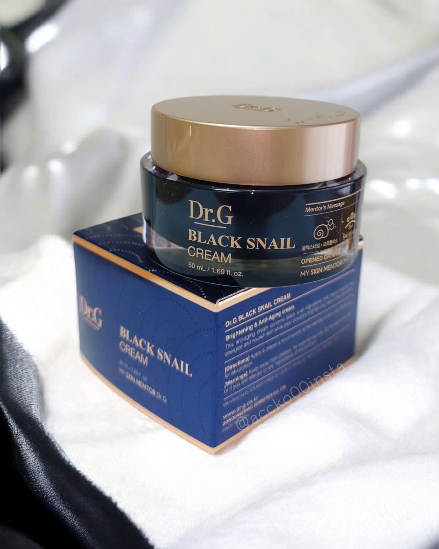 ブラックスネイル クリーム/Dr.G/フェイスクリームを使ったクチコミ（1枚目）