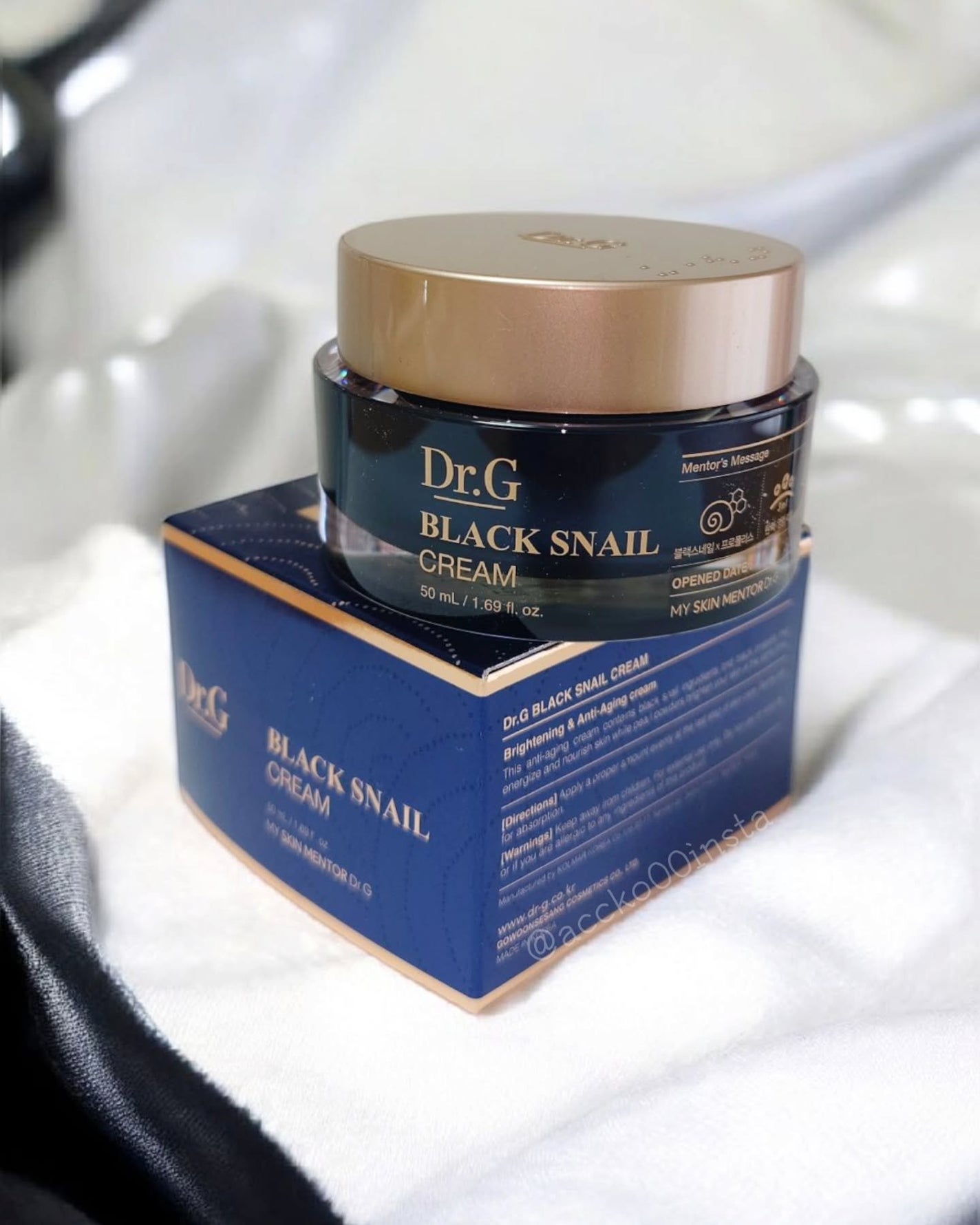 ブラックスネイル クリーム/Dr.G/フェイスクリームを使ったクチコミ(1枚目)