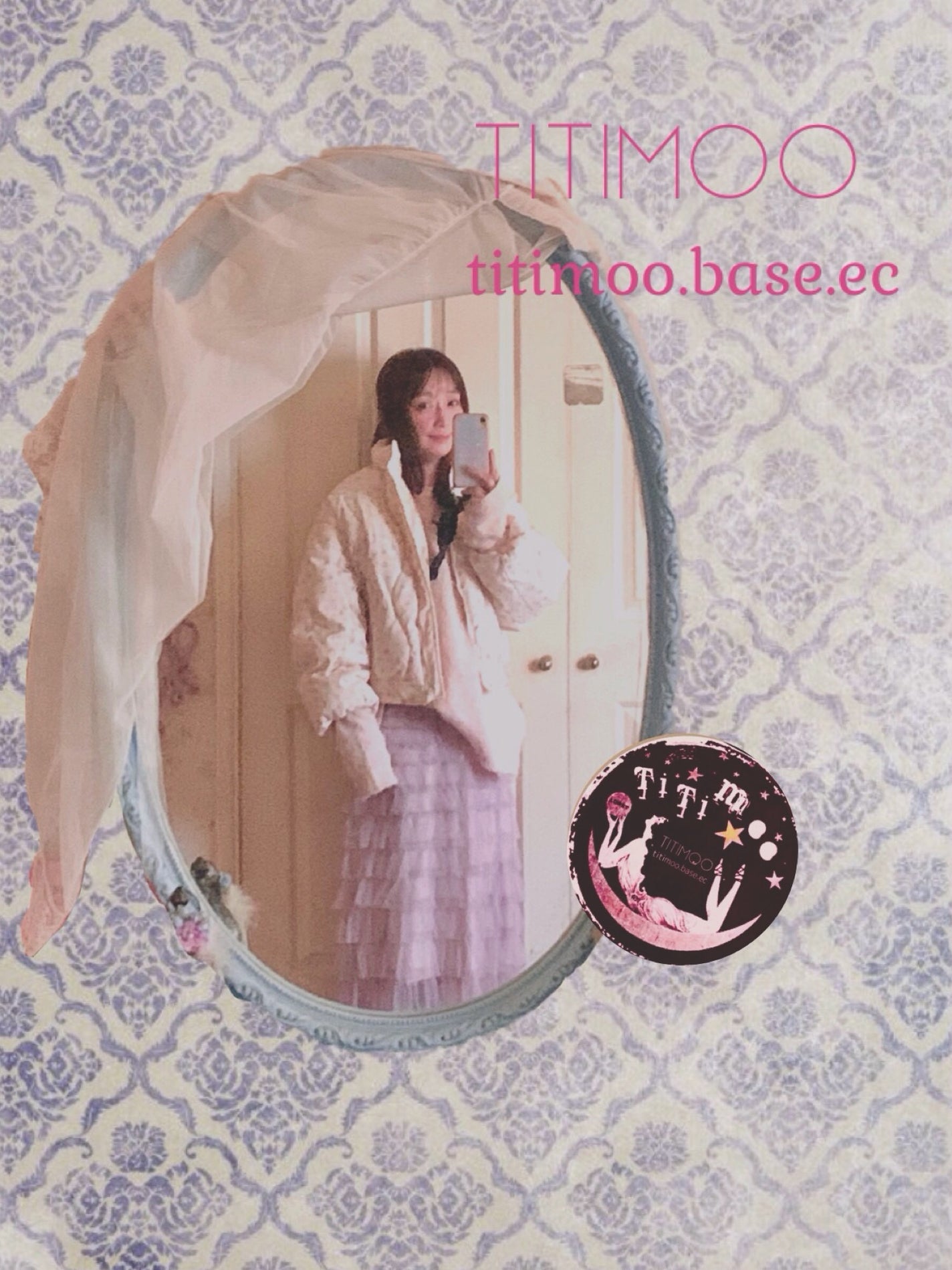 𝓣𝓲𝕋𝓲๓𝓞𝕠 ………♡ フォロバ on LIPS 「今日のコーデ優しいピンクを重ねました。ベビーピンクのニットと彩..」(1枚目)