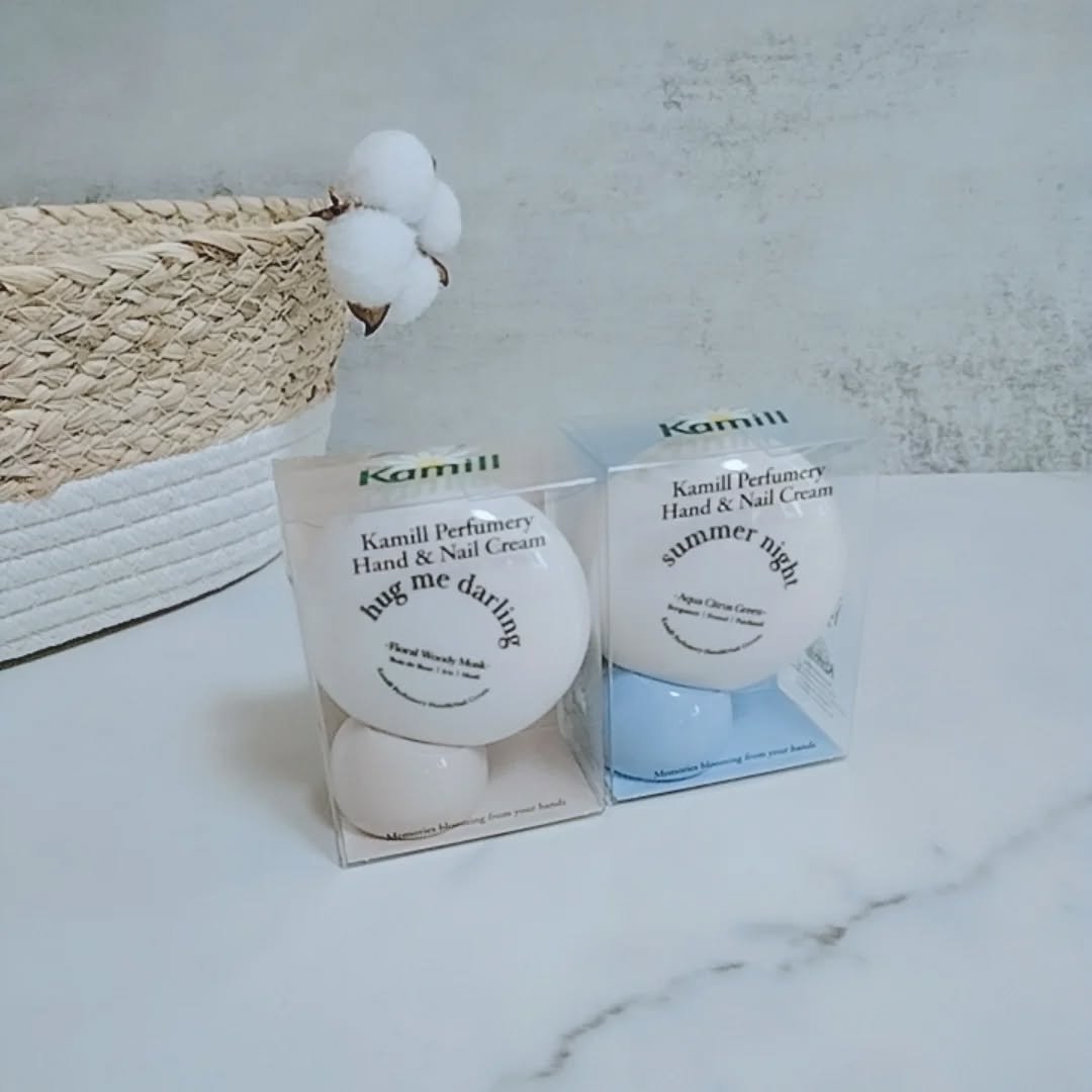 パフューマリー ハンド＆ネイルクリーム サマーナイト 50ml/カミール/ハンドクリームを使ったクチコミ（2枚目）