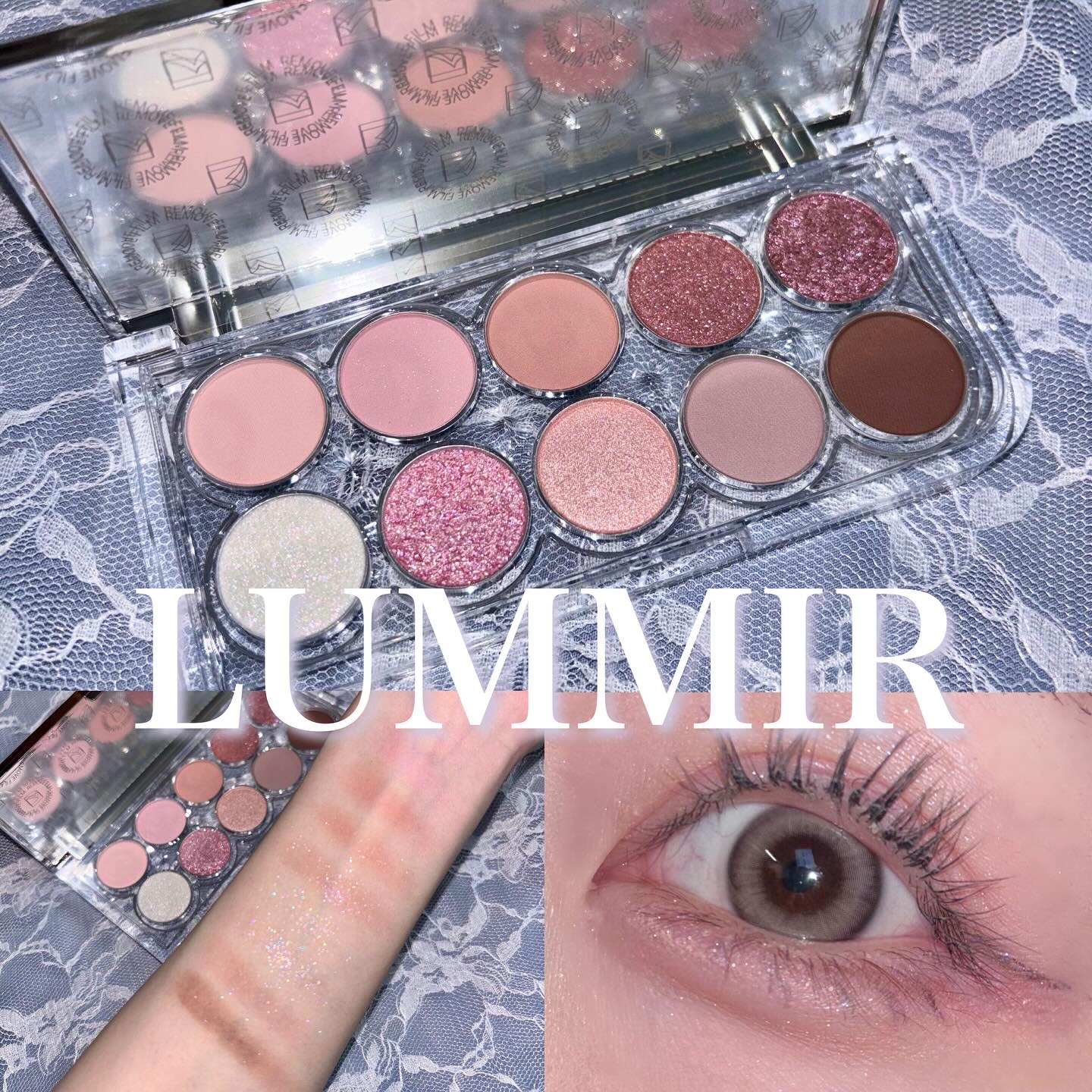 ライトオンアイズシャドウパレット/ルミル/アイシャドウパレットを使ったクチコミ（1枚目）