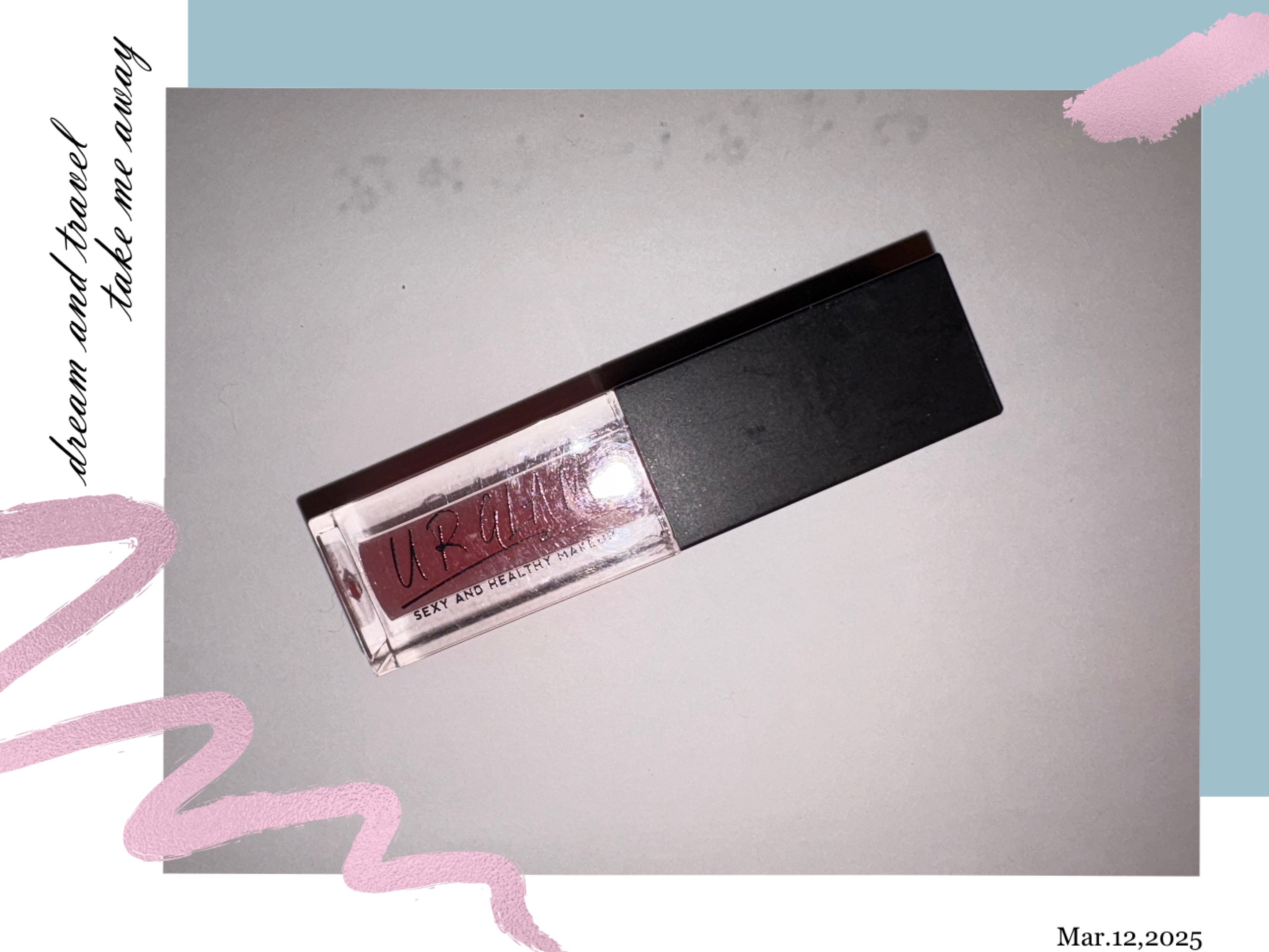 UR GLAM　LIP OIL/U R GLAM/リップグロスを使ったクチコミ（1枚目）