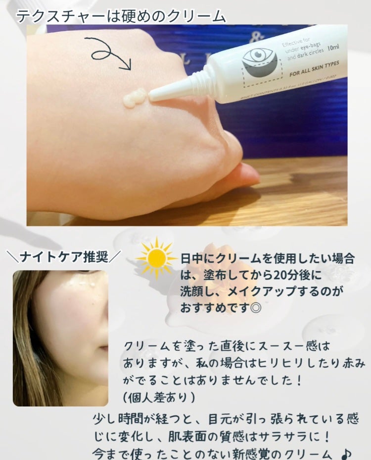 アイファルトアイバッククリーム/Dr.Melaxin/アイケア・アイクリームを使ったクチコミ(4枚目)