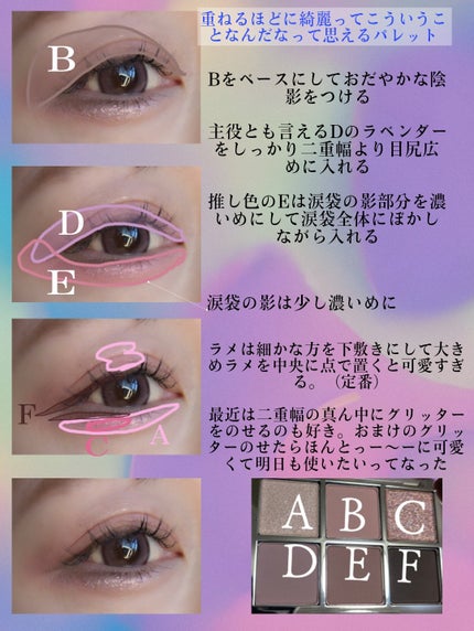 ベターミーアイパレット/2aN/マルチパレットを使ったクチコミ(6枚目)