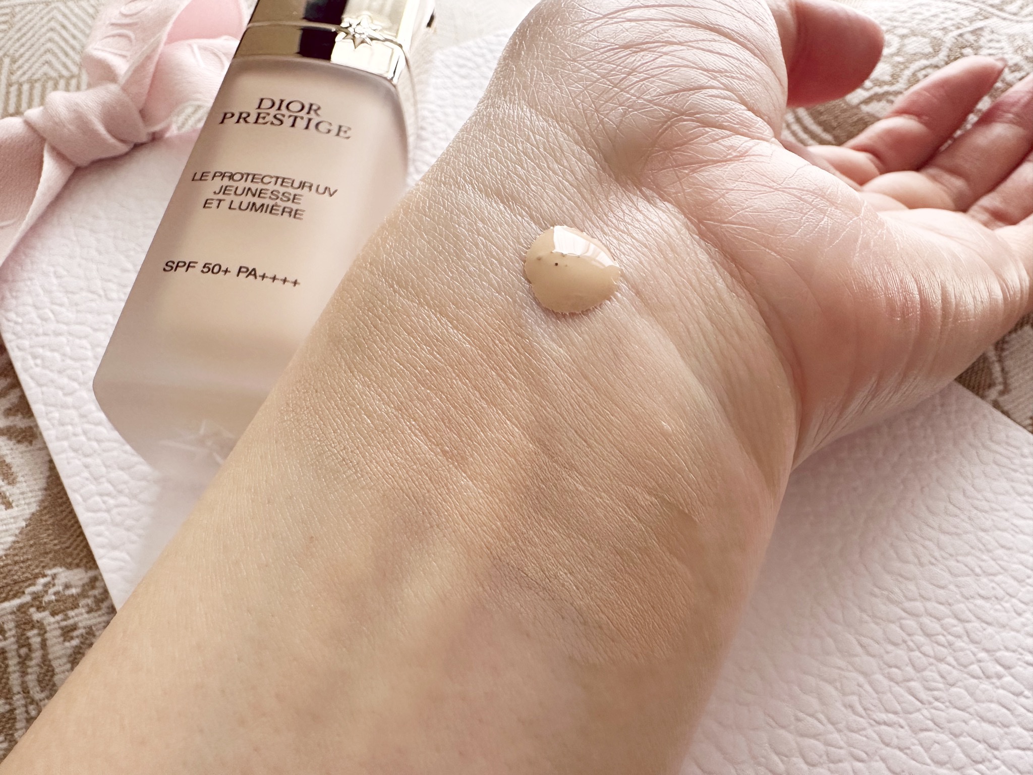 プレステージ ホワイト ル プロテクター UV ルミエール/Dior/キット・セットを使ったクチコミ（3枚目）