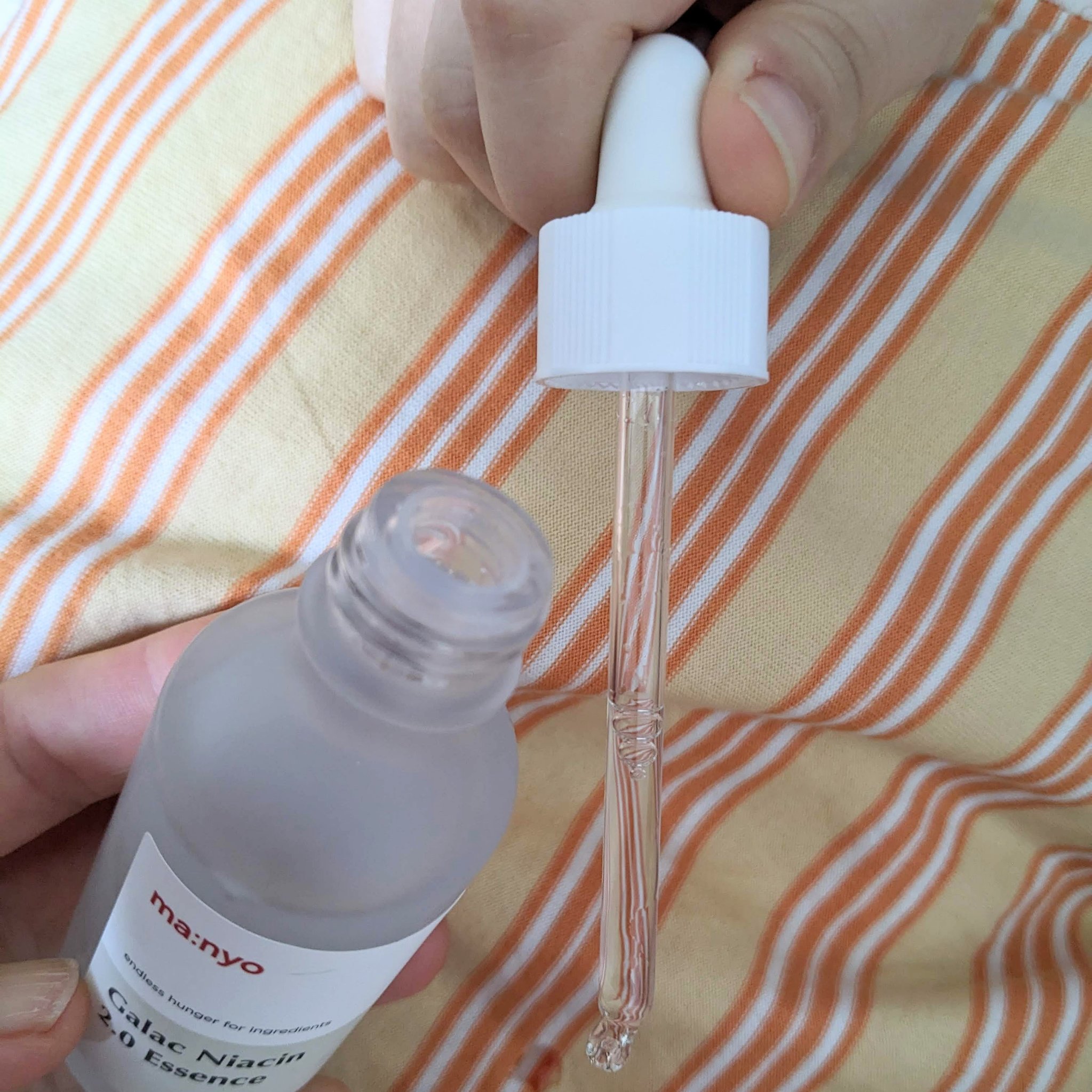 ガラクナイアシン2.0エッセンス 50ml/manyo/美容液を使ったクチコミ（3枚目）