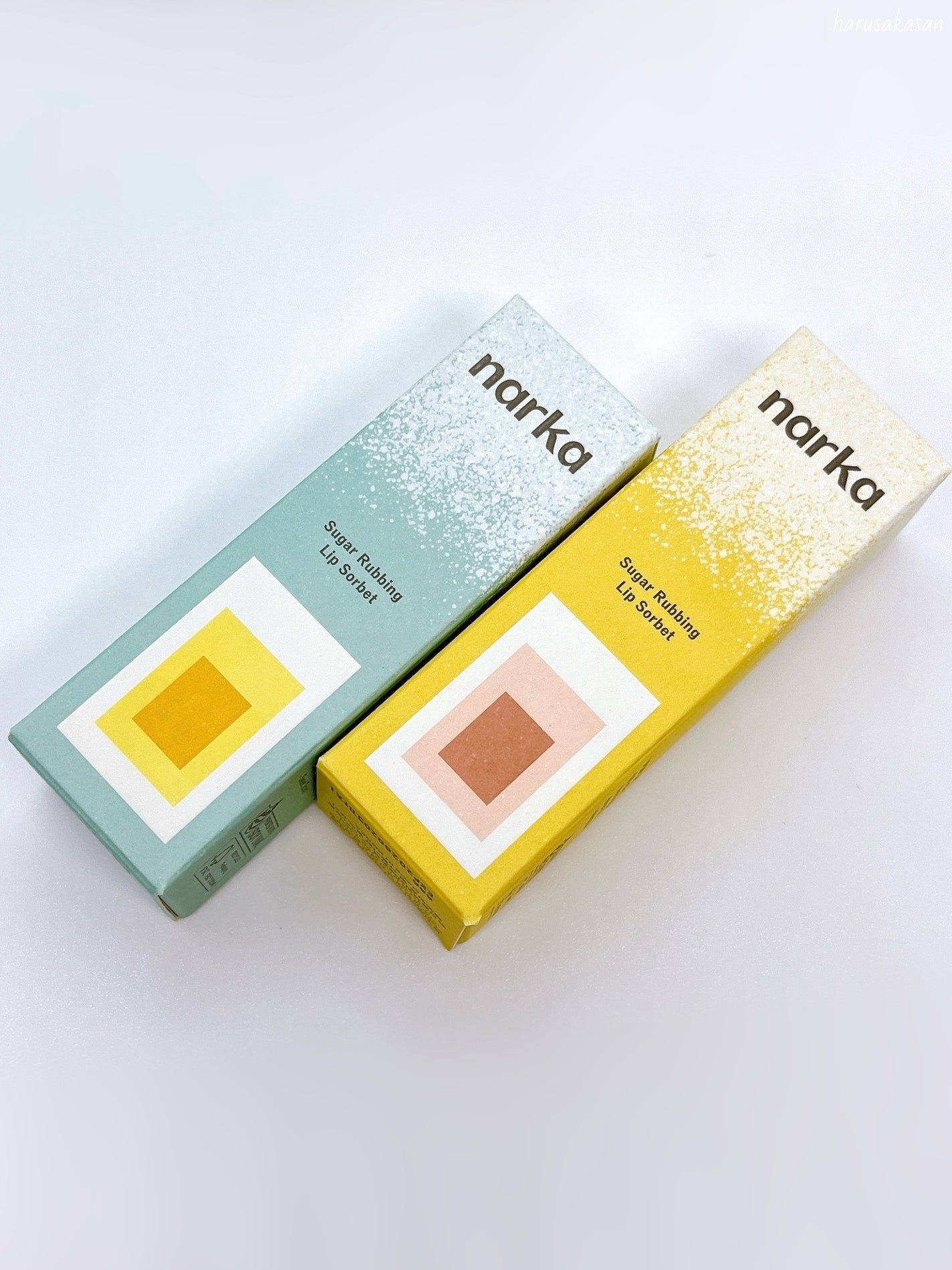 シュガーラビングリップソルベ/narka/リップスクラブを使ったクチコミ(5枚目)