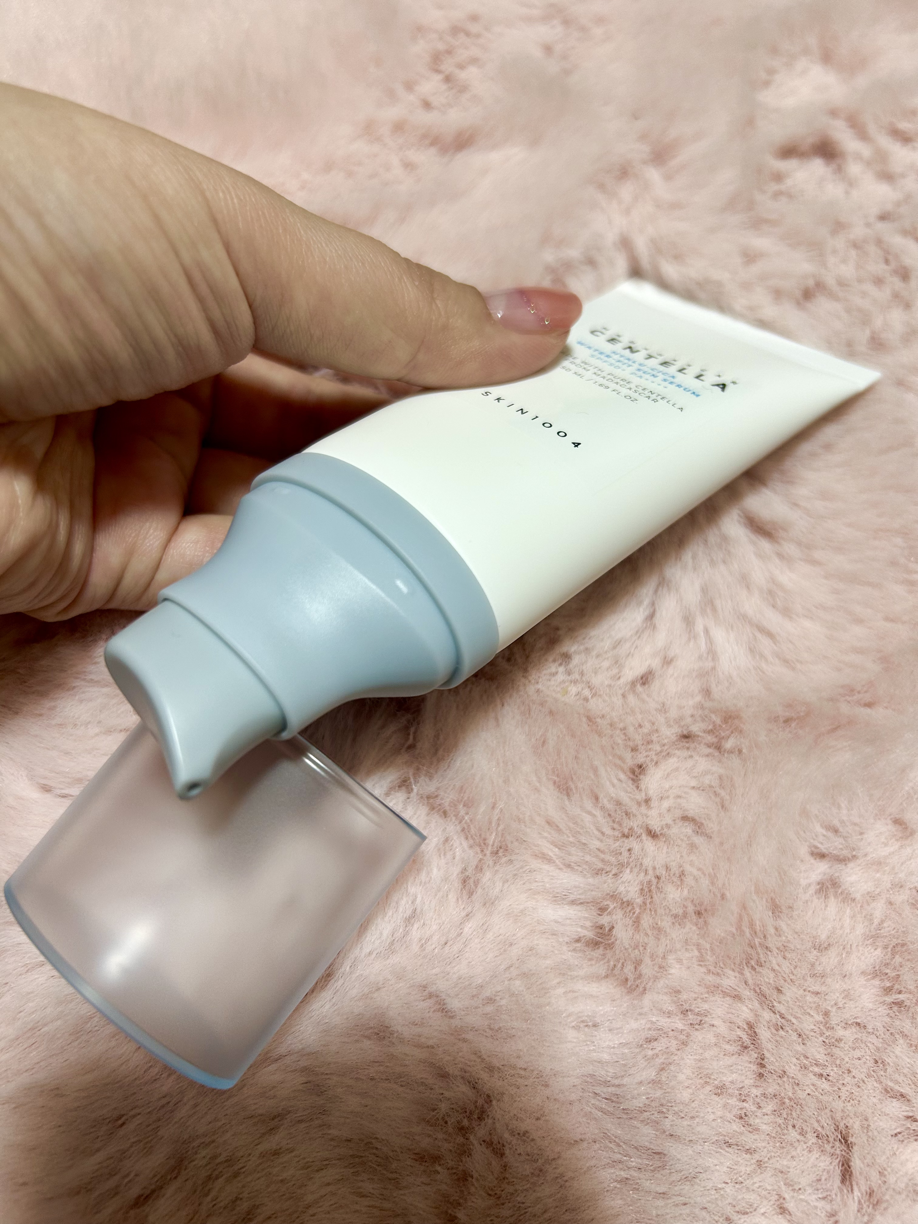 ヒアルーシカ ウォーターフィット サンセラム/SKIN1004/日焼け止めローションを使ったクチコミ（2枚目）