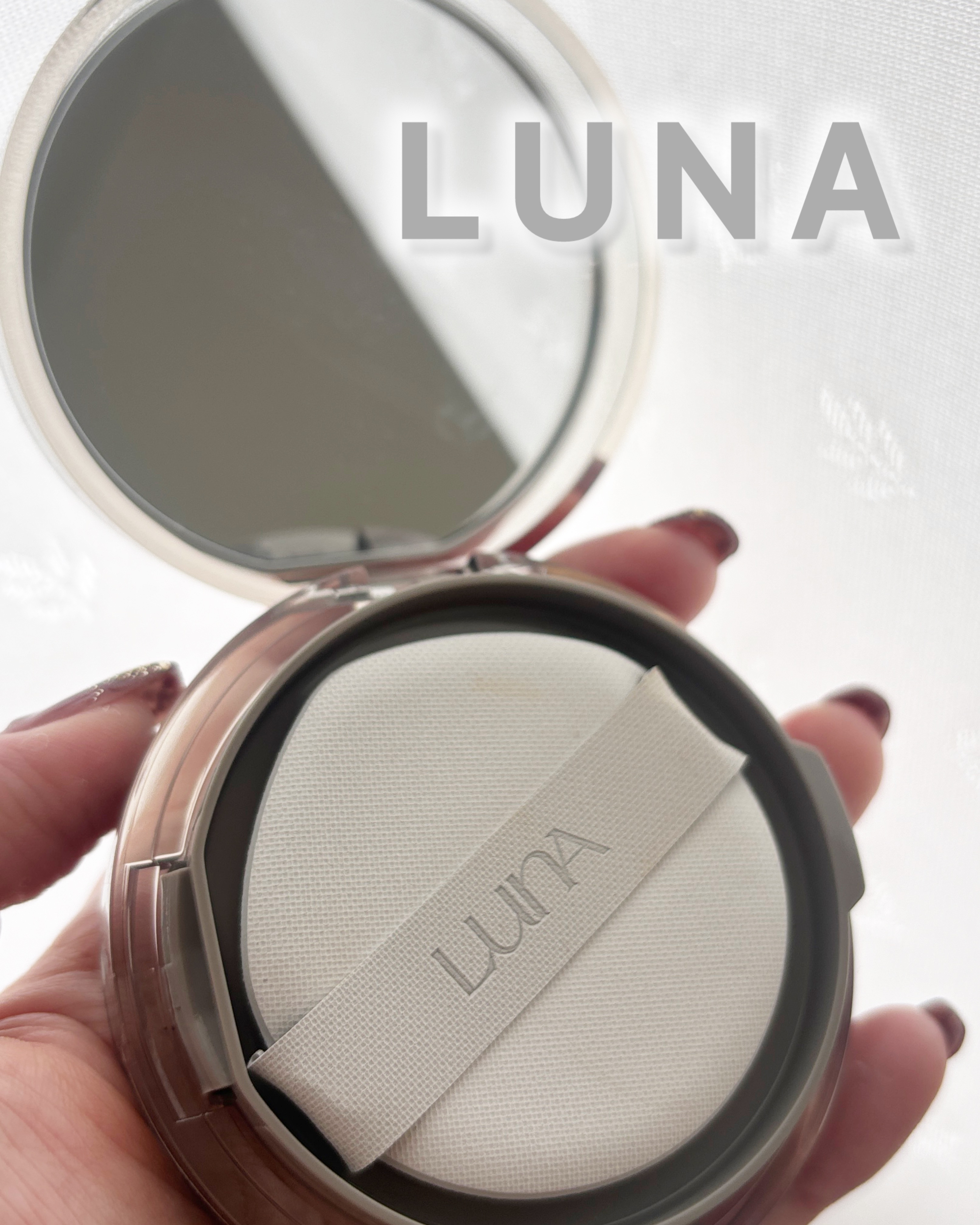 ブラーカバークッション/LUNA/クッションファンデーションを使ったクチコミ（2枚目）