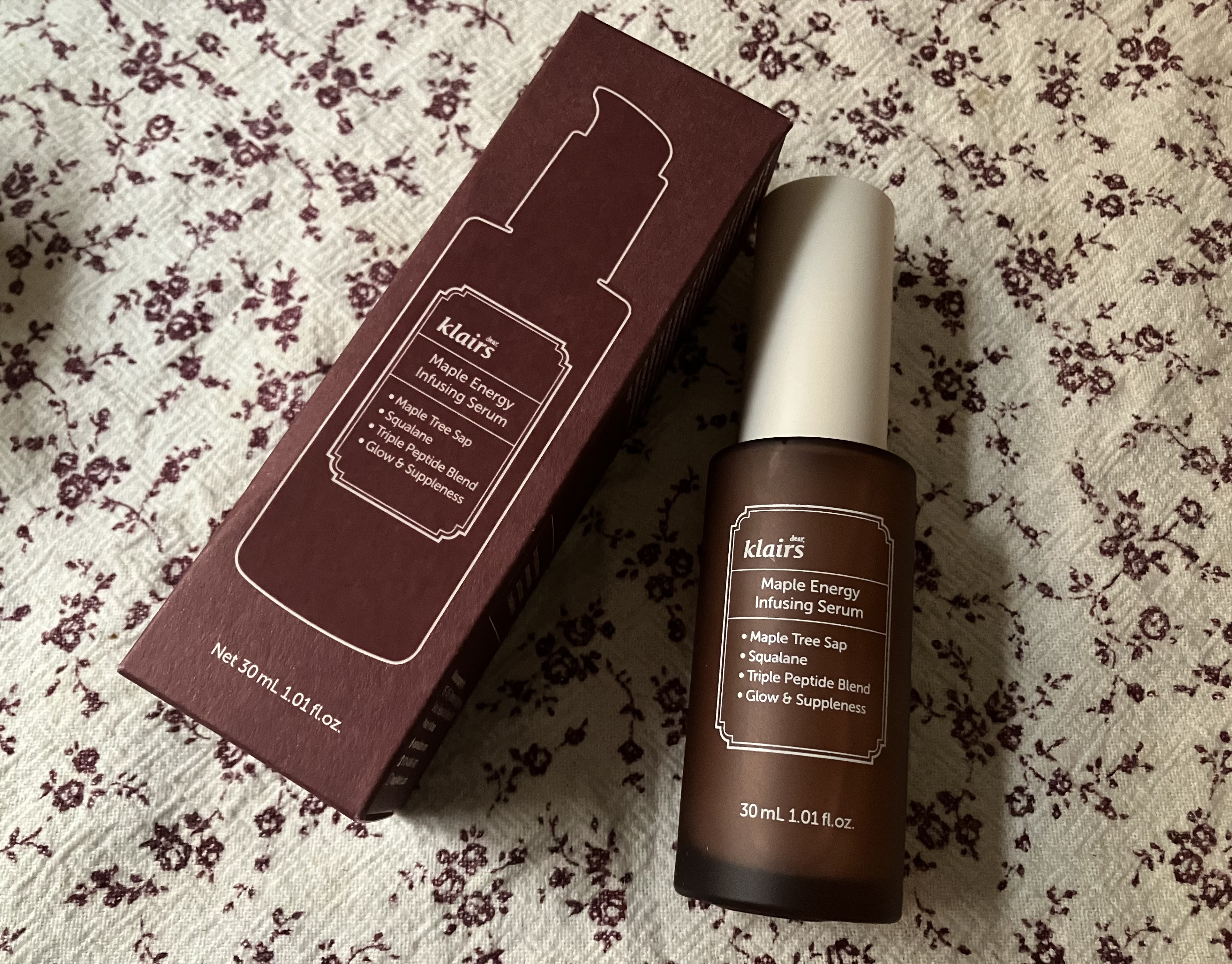 メープル毛穴シロップセラム/Klairs/美容液を使ったクチコミ（3枚目）