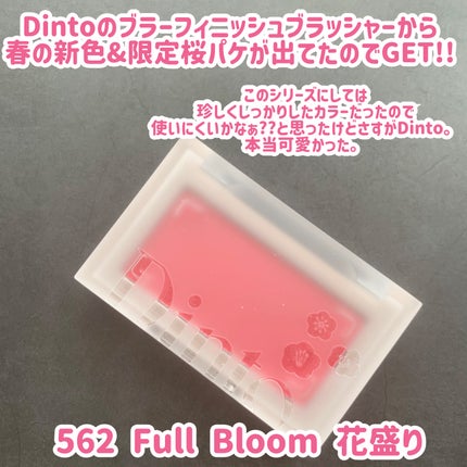 ブラーフィニシュブラッシャー/Dinto/パウダーチークを使ったクチコミ(2枚目)