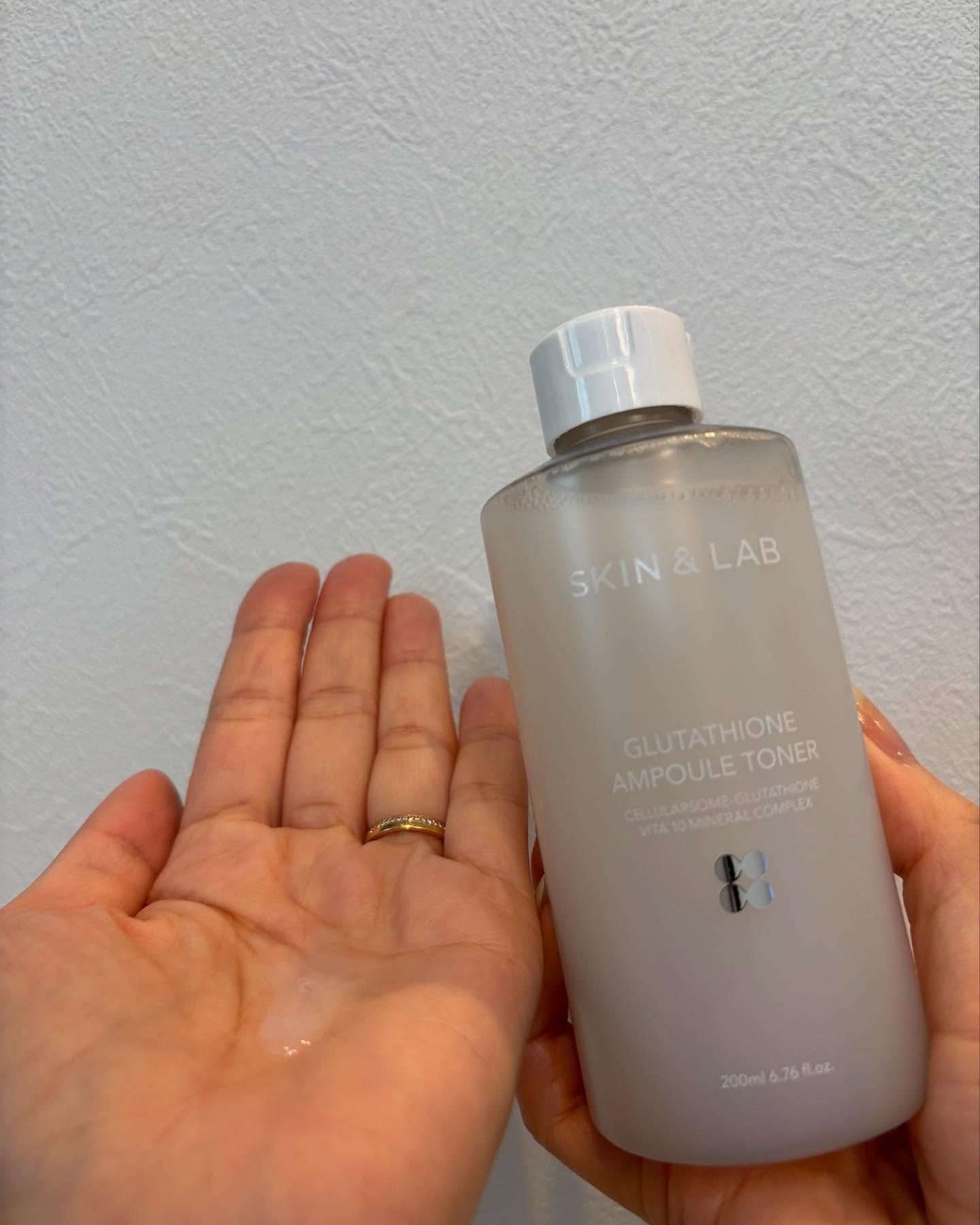 グルタチオンアンプルトナー/SKIN&LAB/化粧水を使ったクチコミ（3枚目）