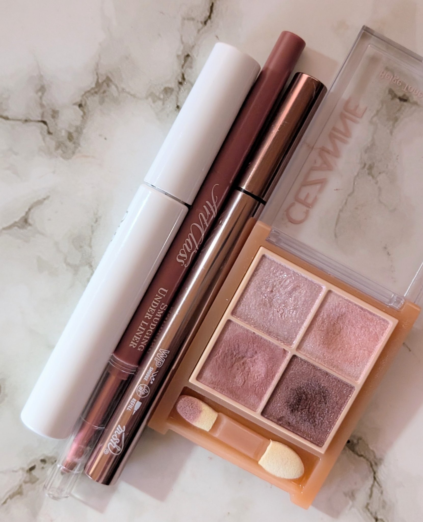 ベージュトーンアイシャドウ/CEZANNE/アイシャドウパレットを使ったクチコミ（1枚目）