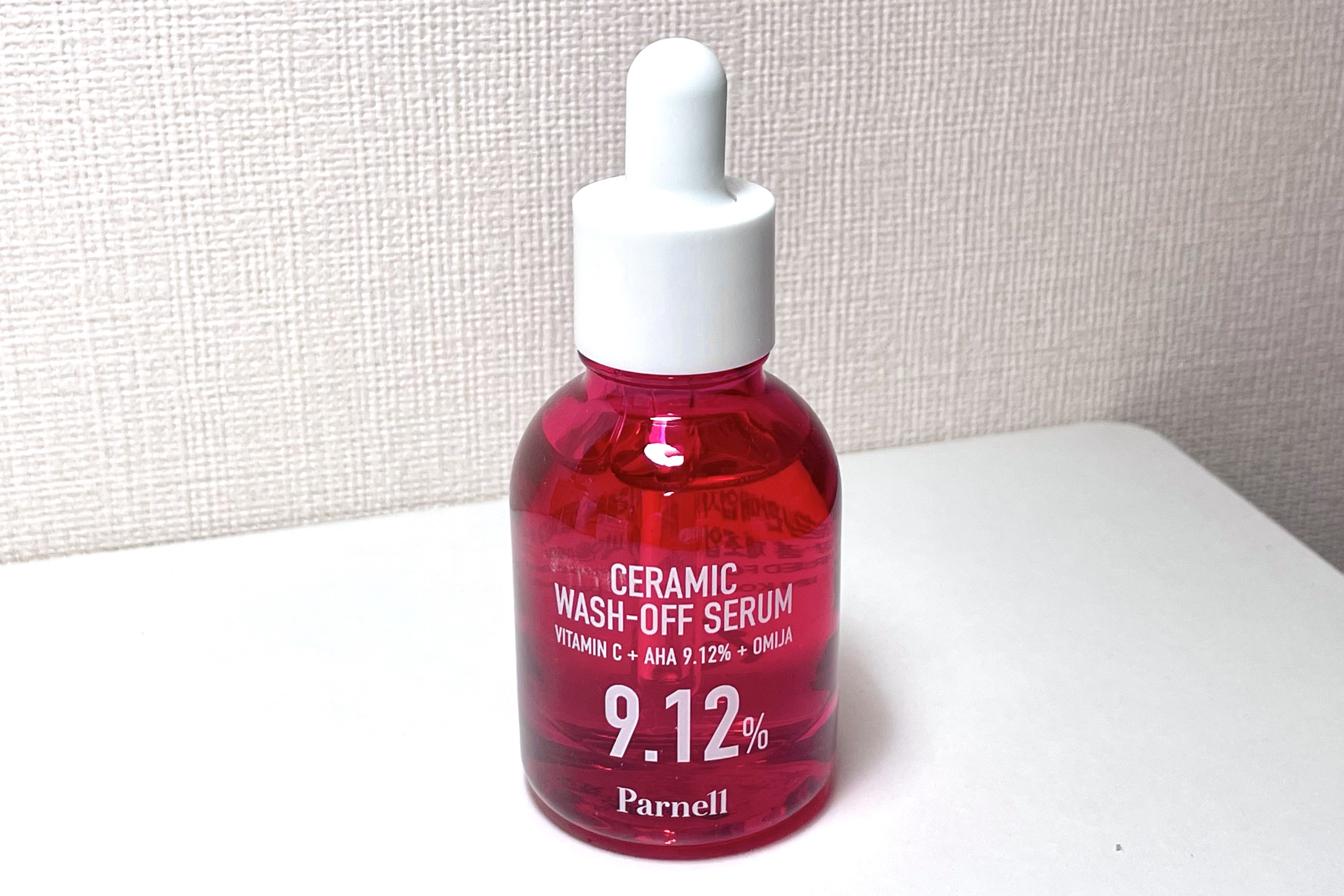 
parnell AHA 9.12 オミジャ 陶器肌 ウォッシュオフ セラム、使用してみました〜ಠ_ಠ



ウォッシュオフセラムなので、これを塗って１分ほど置いてから洗い流す美容液です〜ಠ_ಠ



良さはまだ分かりません。。。ಠ_ಠ

