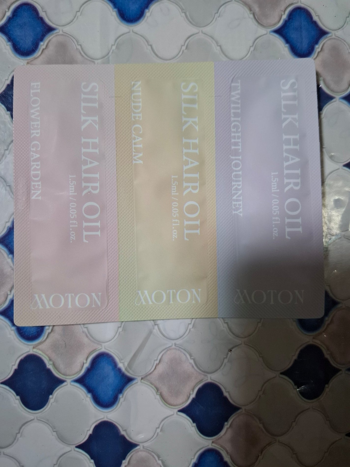 MOTON シルクヘアオイル トワイライトジャーニー/MOTON/ヘアオイルを使ったクチコミ(1枚目)