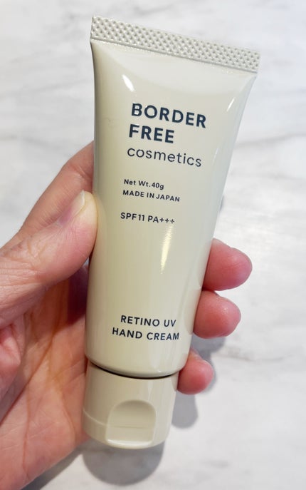 レチノUVハンドクリーム/BORDER FREE cosmetics/ハンドクリームを使ったクチコミ(2枚目)