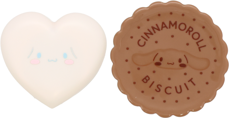 ミニおさら風マスコット付きマカロンリップクリーム ミントの香り SHOBIDO