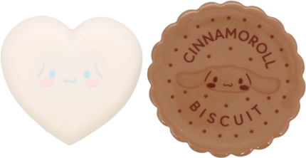 SHOBIDO ミニおさら風マスコット付きマカロンリップクリーム ミントの香り