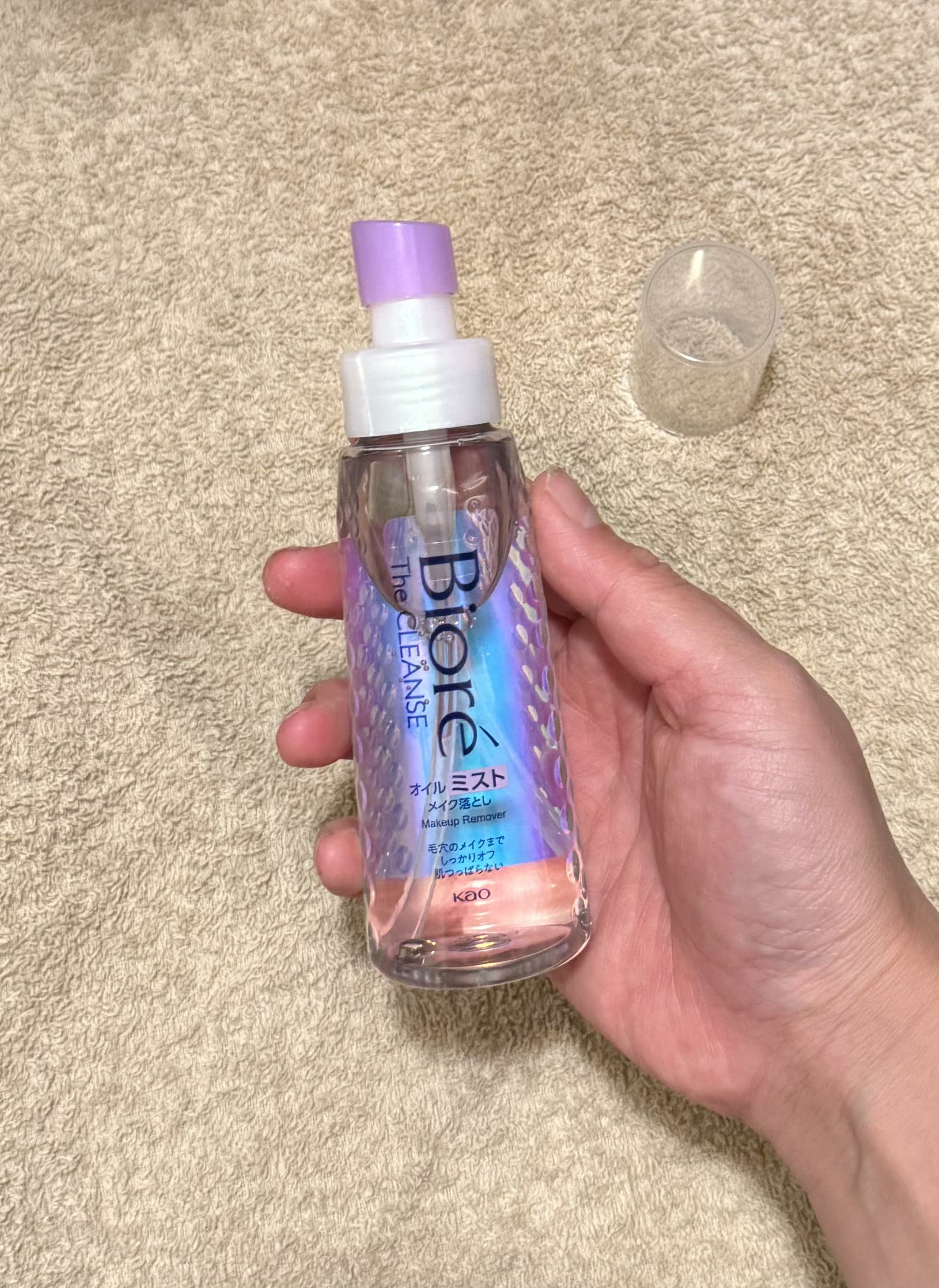 ザ クレンズ オイルミストメイク落とし/ビオレ/オイルクレンジングを使ったクチコミ（1枚目）