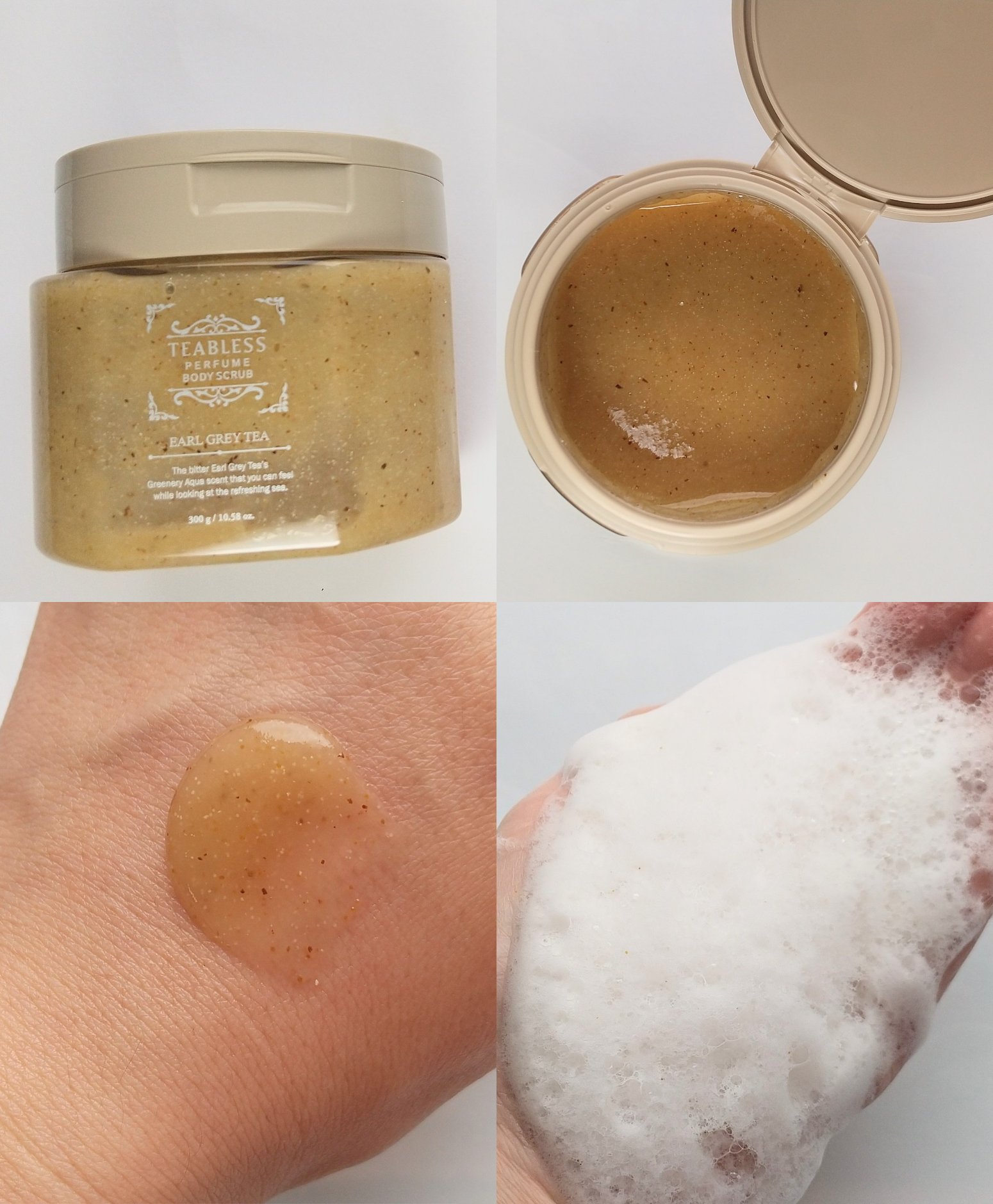 アールグレイティージャム ボディスクラブ/TEABLESS/ボディスクラブを使ったクチコミ（2枚目）