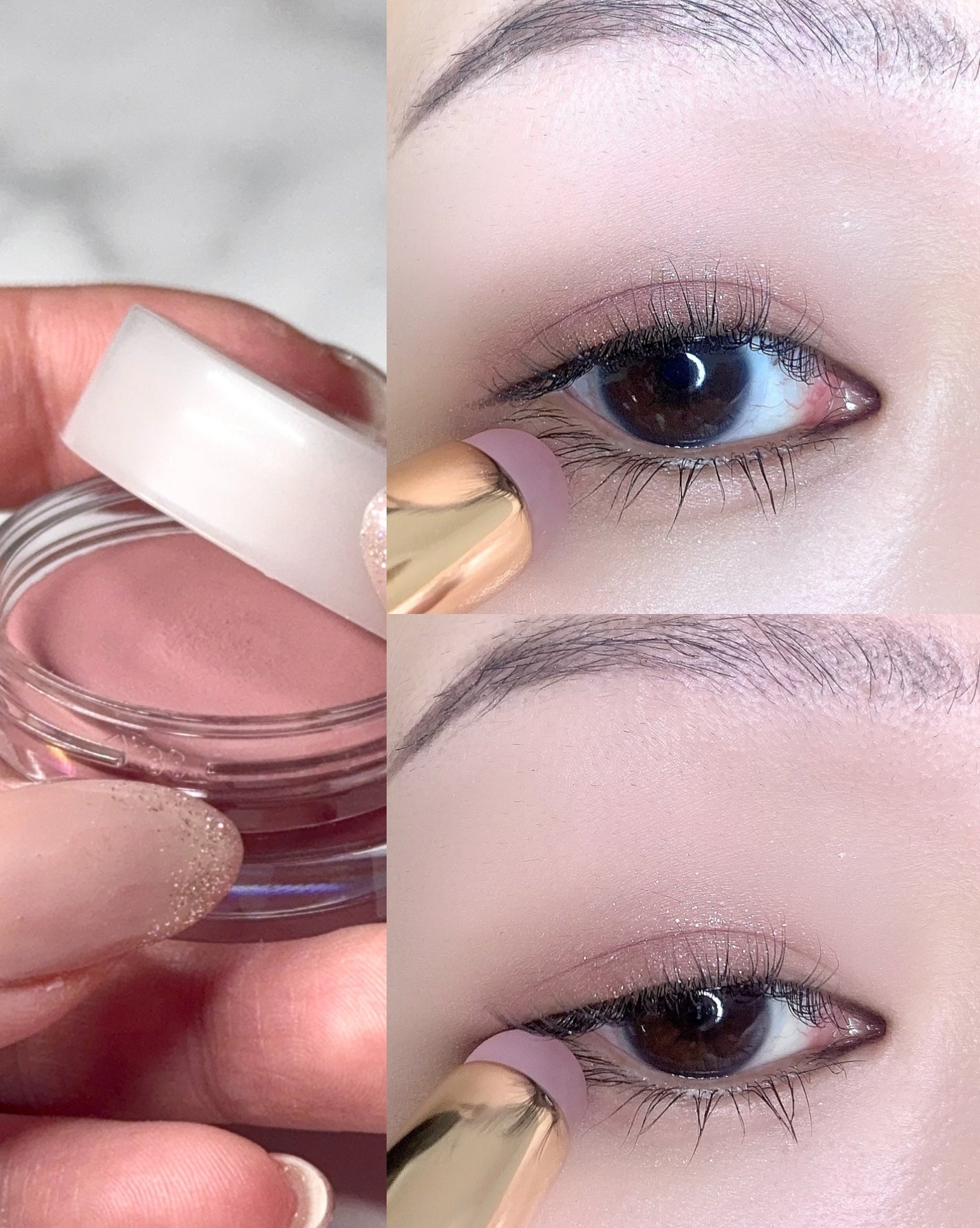 メロウシャドウ/KiSS/ジェル・クリームアイシャドウを使ったクチコミ(4枚目)